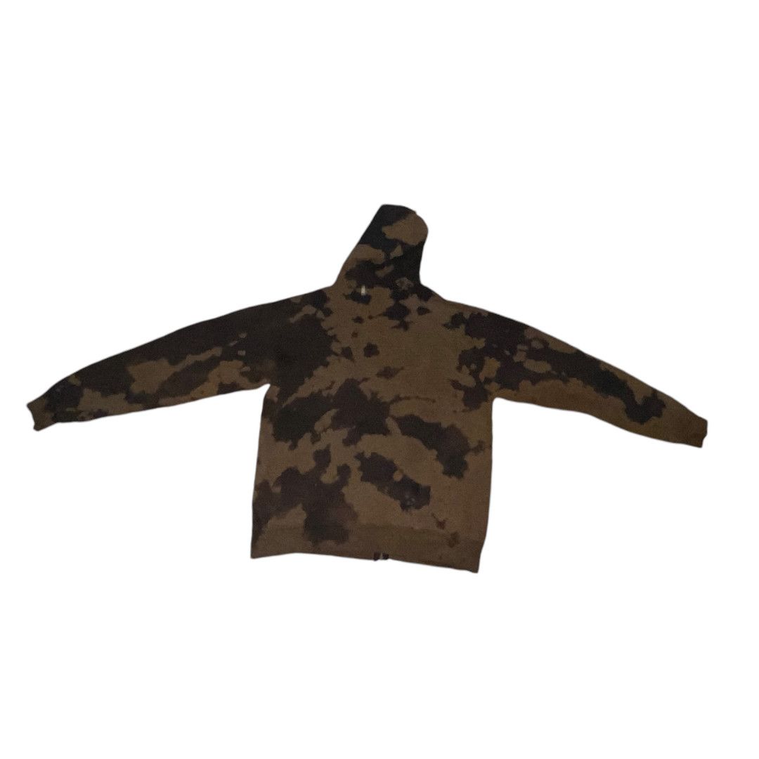 Fruit Of The Loom Bleach Dyed Zip Sweatshirt Size US L / EU 52-54 / 3 - 3 Thumbnail