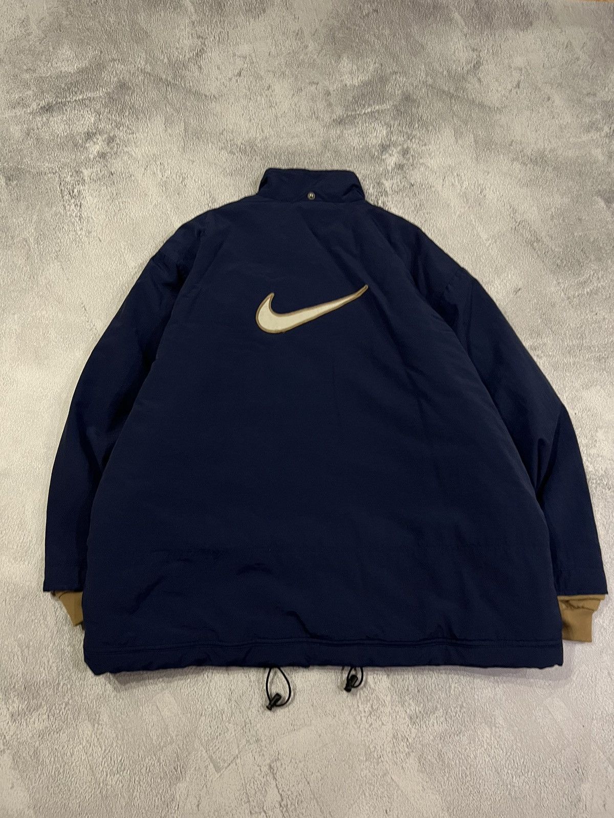 Nike × Vintage Vintage Y2k Nike Nylon Big Swoosh Jacket 00’s Size US L / EU 52-54 / 3 - 2 Thumbnail