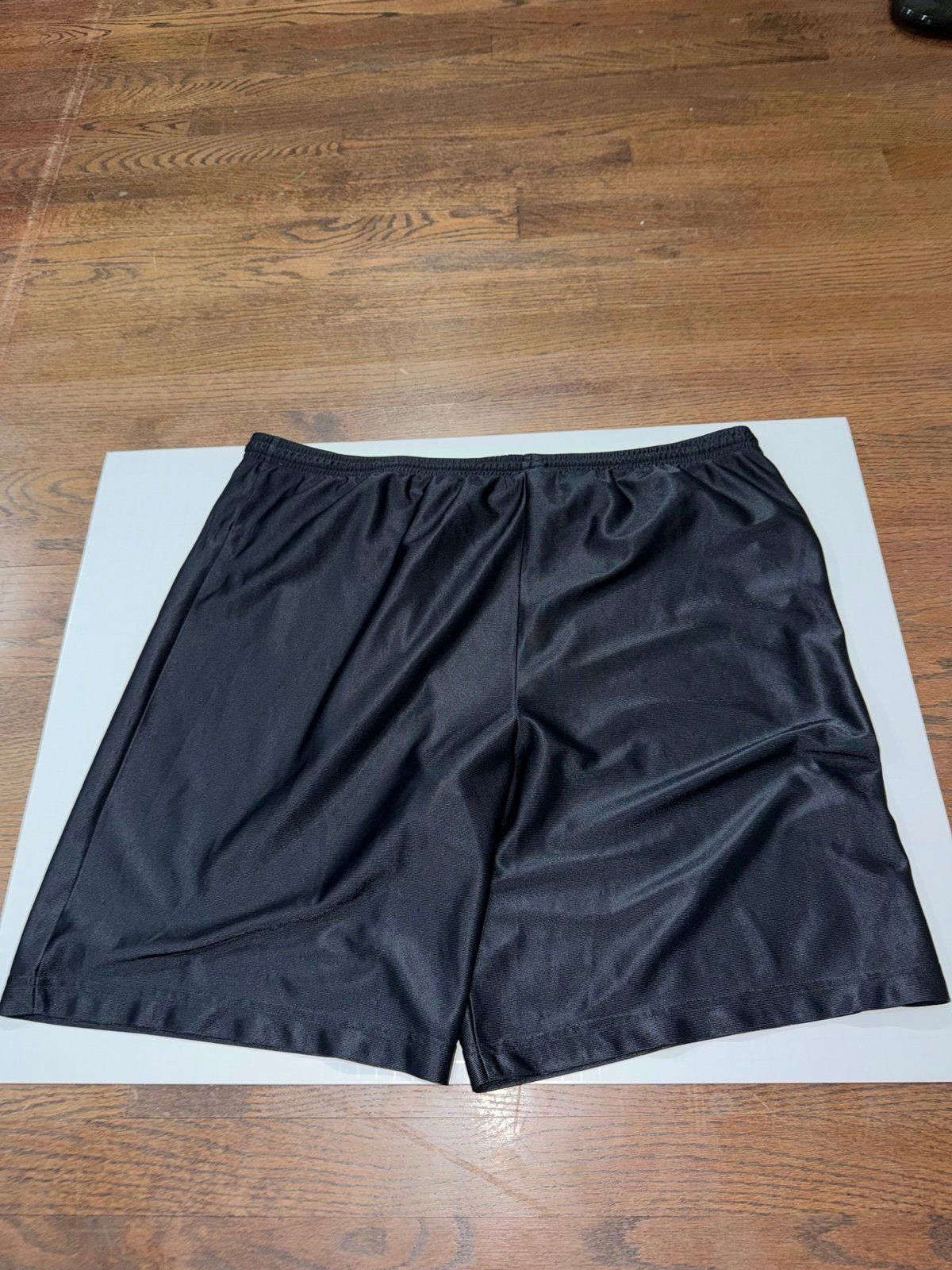 Wilson Wilson Black Silky Shiny Dazzle Shorts Mens LG Y2K 90s Rare Size US 34 / EU 50 - 3 Thumbnail