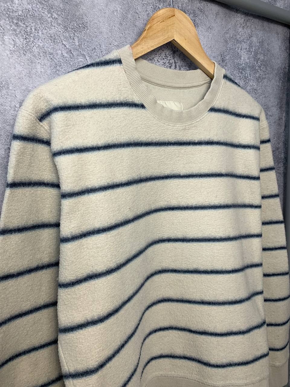 Folk Folk Striped Sweater Crew Neck Pullover Jumper LS Sweatshirt Size US L / EU 52-54 / 3 - 3 Thumbnail