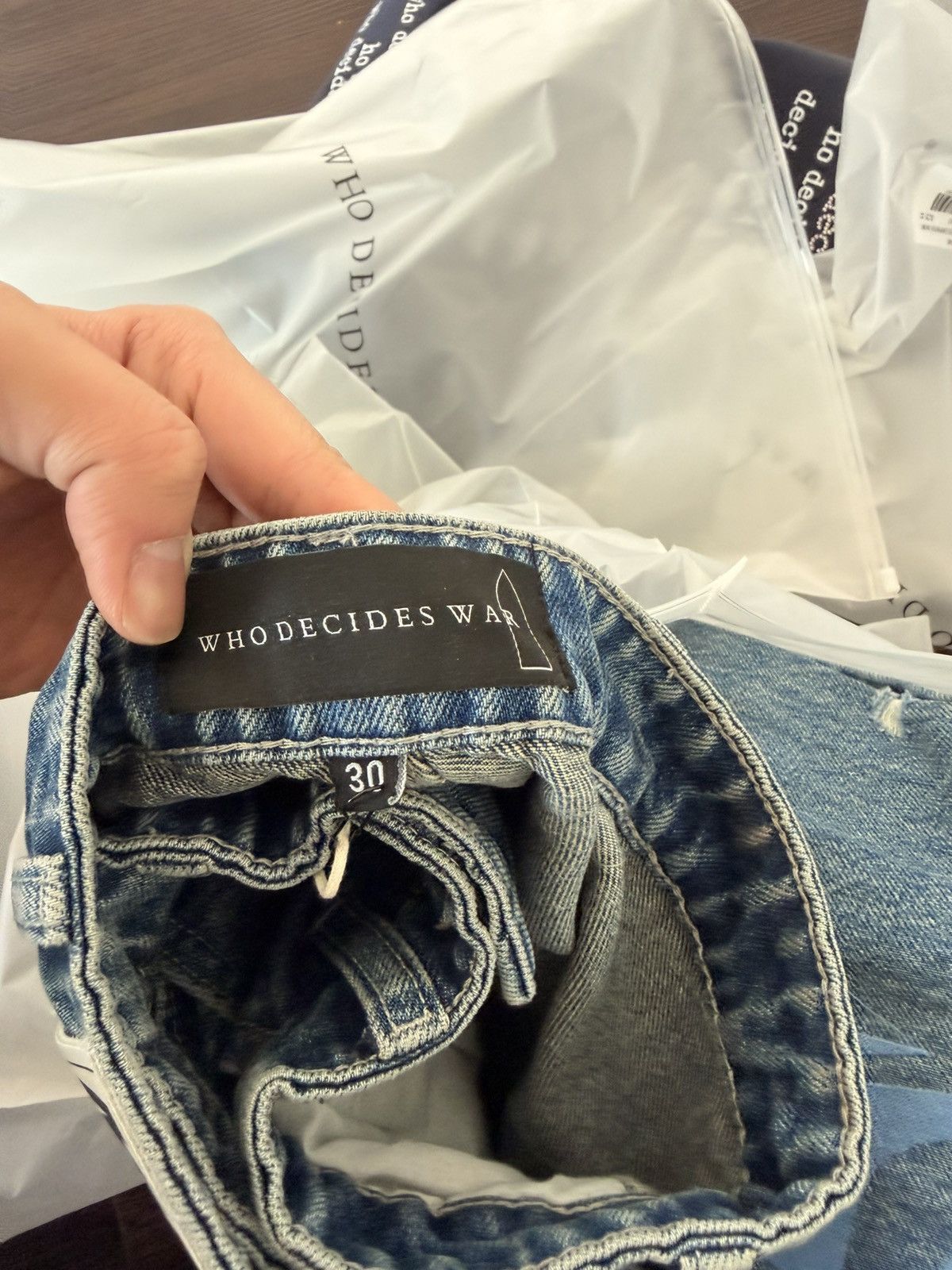 Who Decides War Who Decides War Winged Carpenter Jeans Size US 30 / EU 46 - 4 Thumbnail