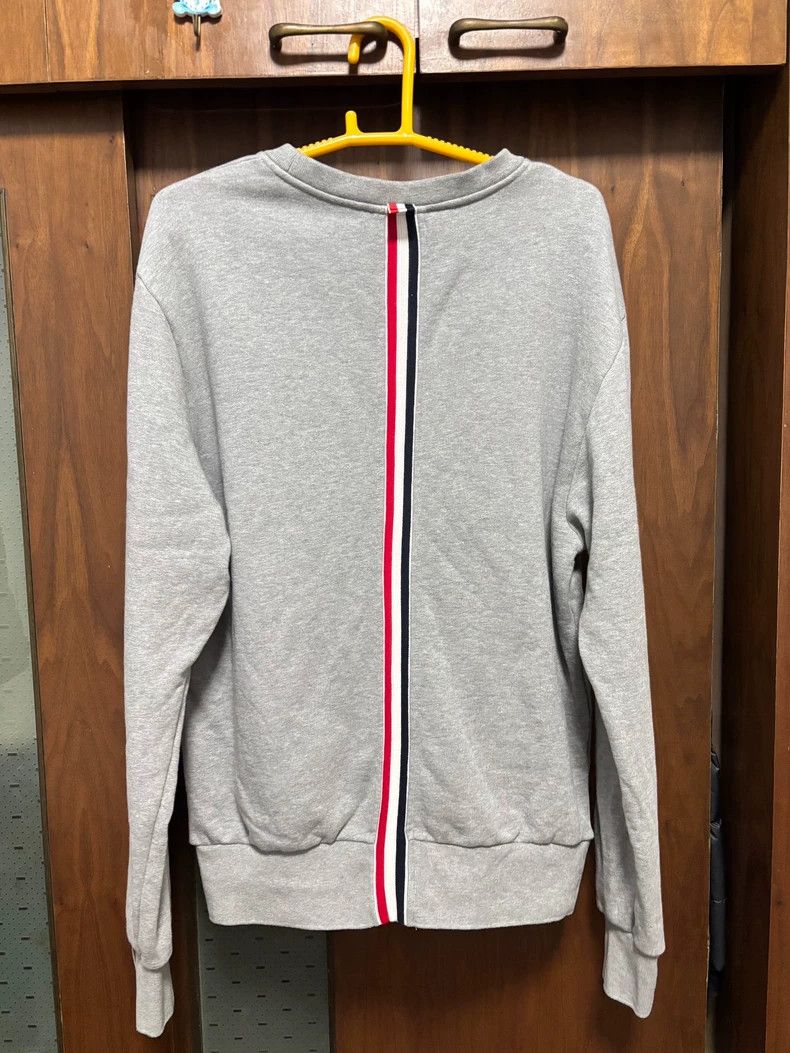Thom Browne Thom Browne Grey hoodie Size US L / EU 52-54 / 3 - 2 Thumbnail