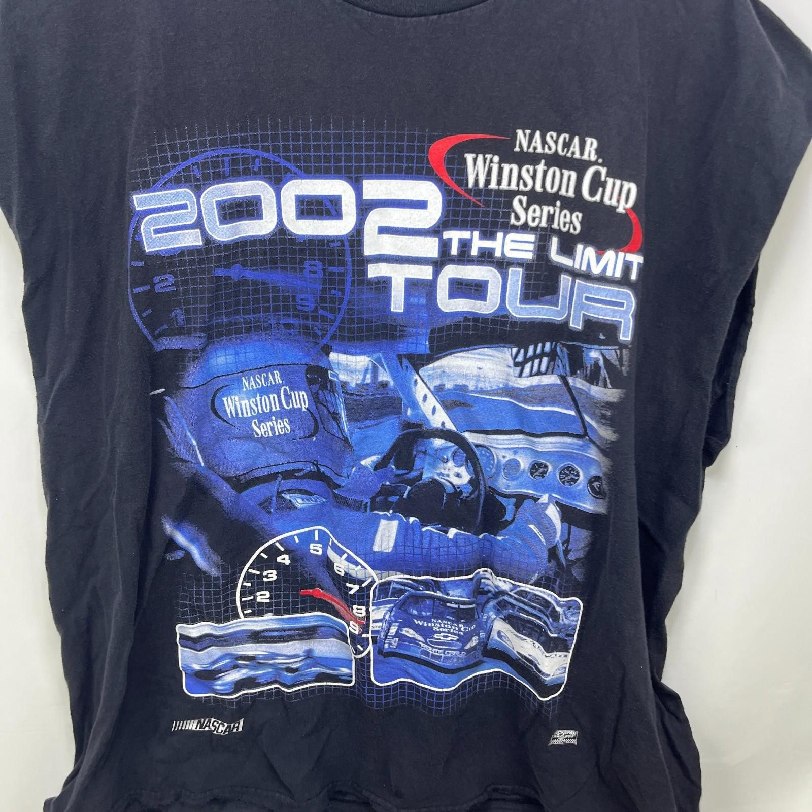 Vintage Vintage 2002 NASCAR Winston Cup Racing Sleeveless Shirt 2XL Size US XXL / EU 58 / 5 - 2 Thumbnail