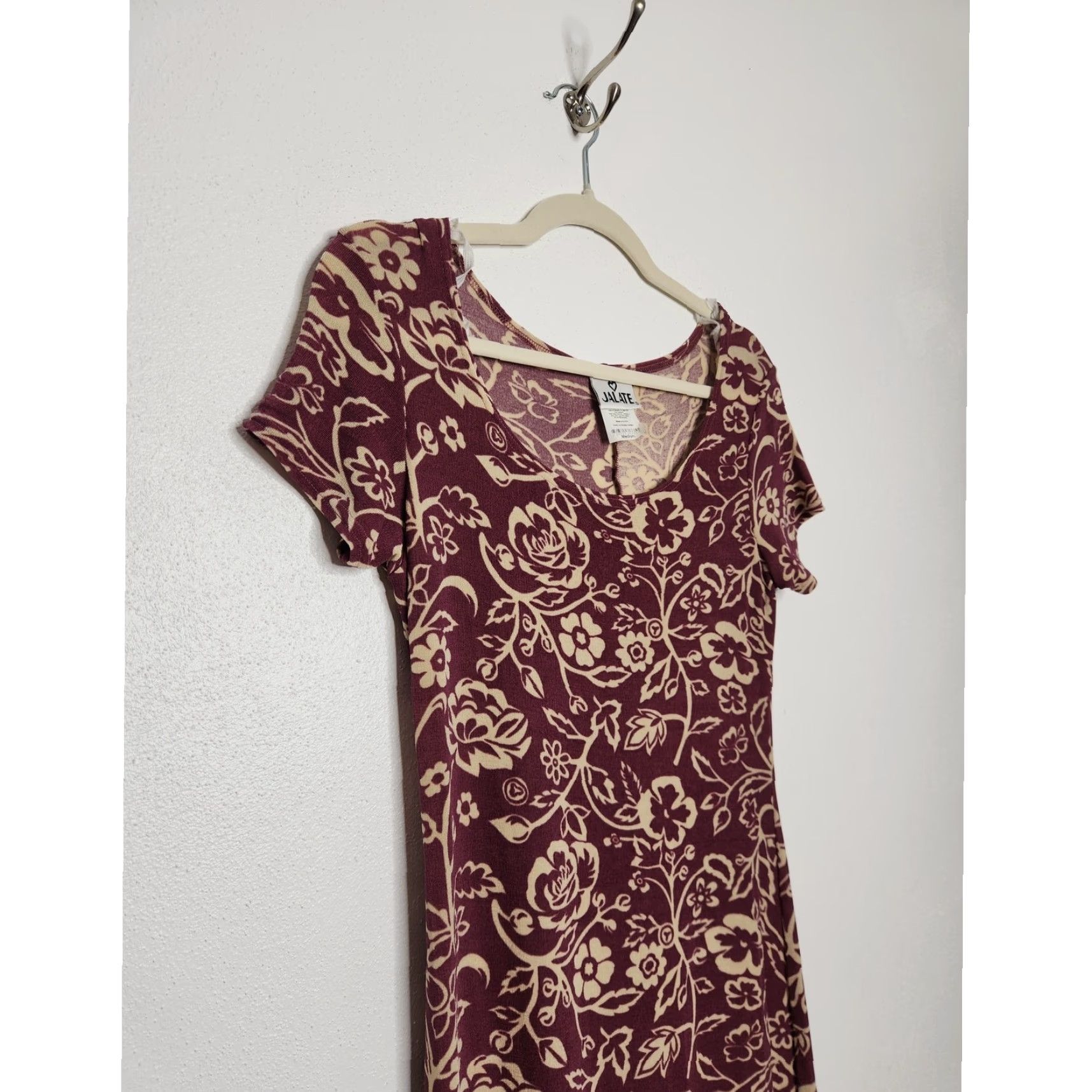 Vintage VINTAGE Jalate Maxi Dress Women M Red Long Maxi 54 17 Fairy Boho Witchy Y2K Grunge 90s 00s Vintage Art Nature Theme Feminine Size M / US 6-8 / IT 42-44 - 4 Thumbnail