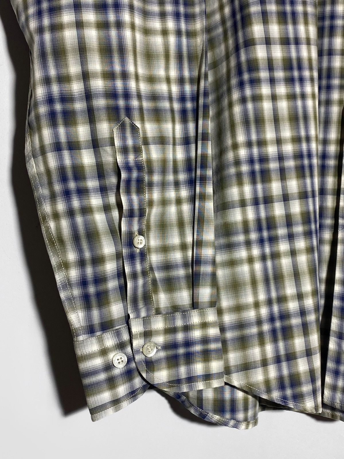 Etro Etro Checked Long Sleeve Shirt Men’s Size US L / EU 52-54 / 3 - 8 Thumbnail
