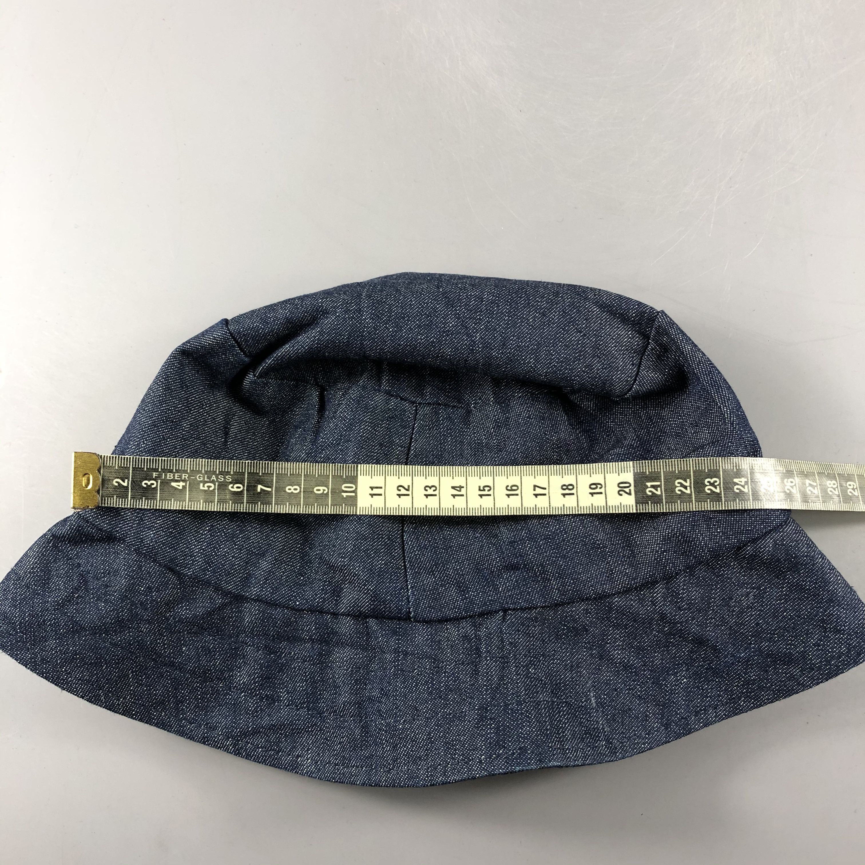 Vintage Unknown Plain Denim Bucket Hats -D671 Size ONE SIZE - 4 Thumbnail