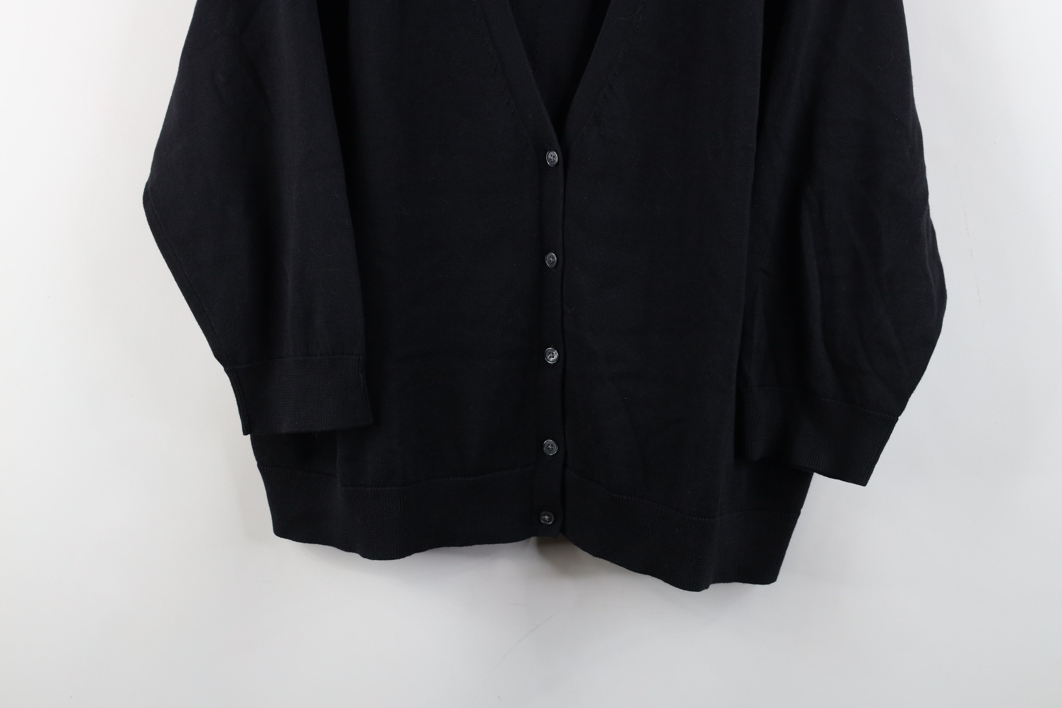Lands' End × Vintage Vintage Lands End Cotton Knit 3/4 Sleeve Cardigan Sweater Size XXL / US 16-18 / IT 52-54 - 3 Thumbnail