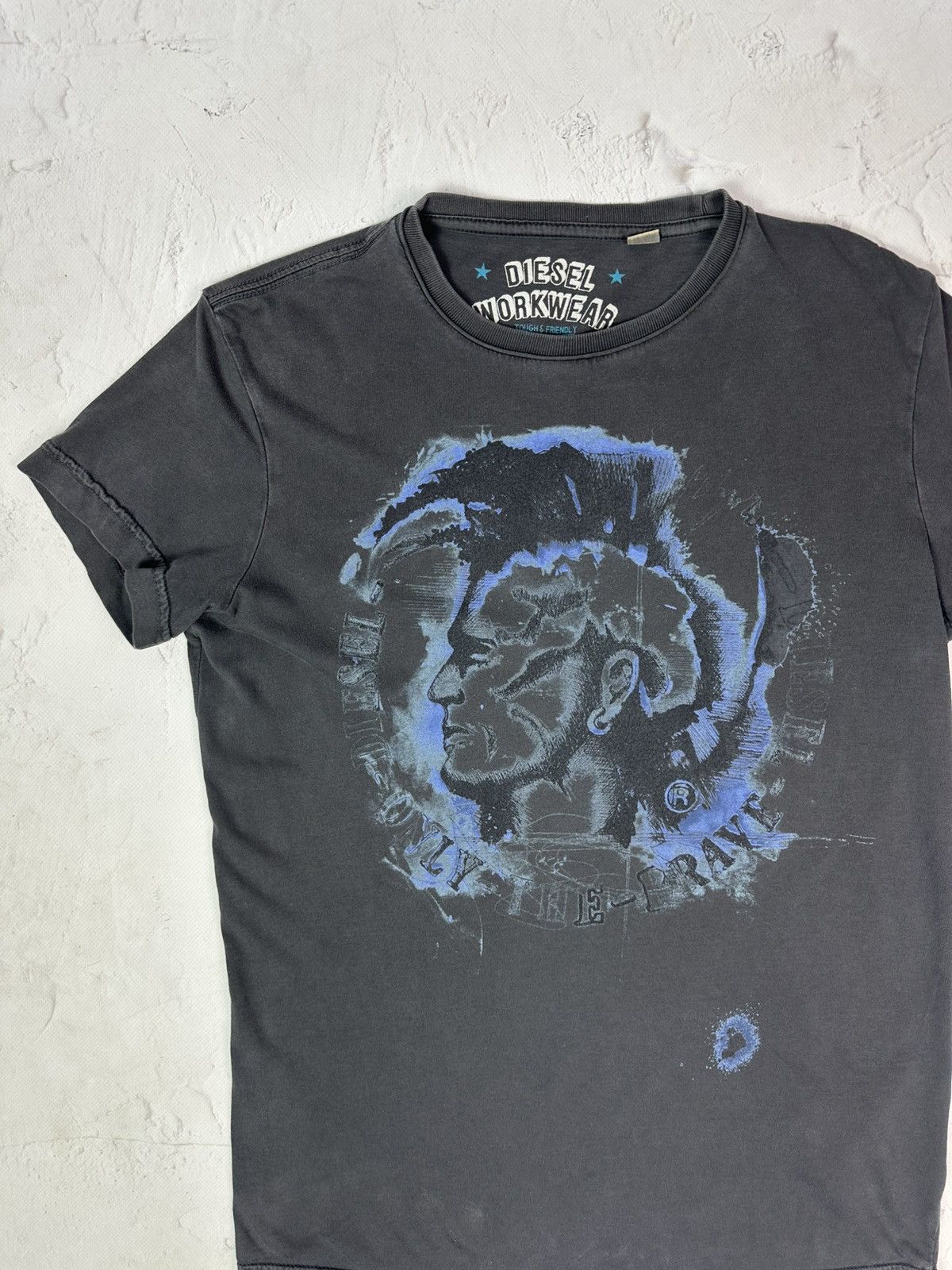 Diesel Vintage Diesel Punk Printed Short Sleeve T-shirt Size US S / EU 44-46 / 1 - 2 Thumbnail