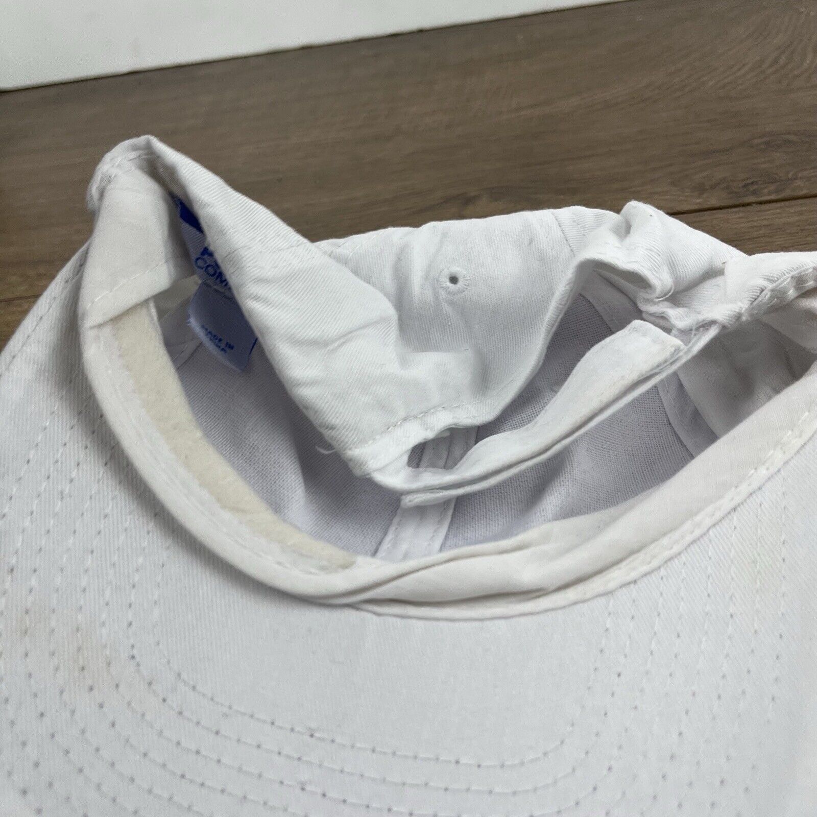Other Plain White Baseball Hat Cap Adjustable Hat White Hat Adjust Size ONE SIZE - 14 Thumbnail