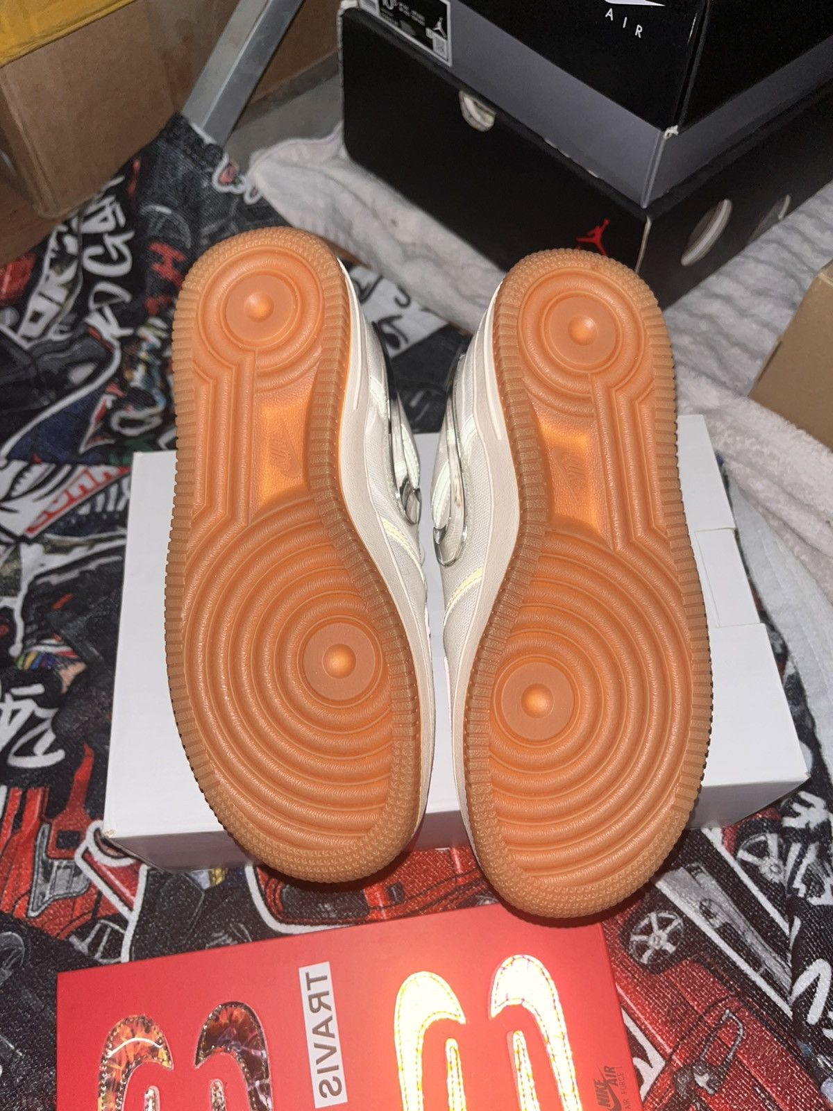 Nike × Travis Scott 2018 Travis Scott x Air Force 1 ‘Sail’ Size US 5 / EU 37 - 5 Thumbnail