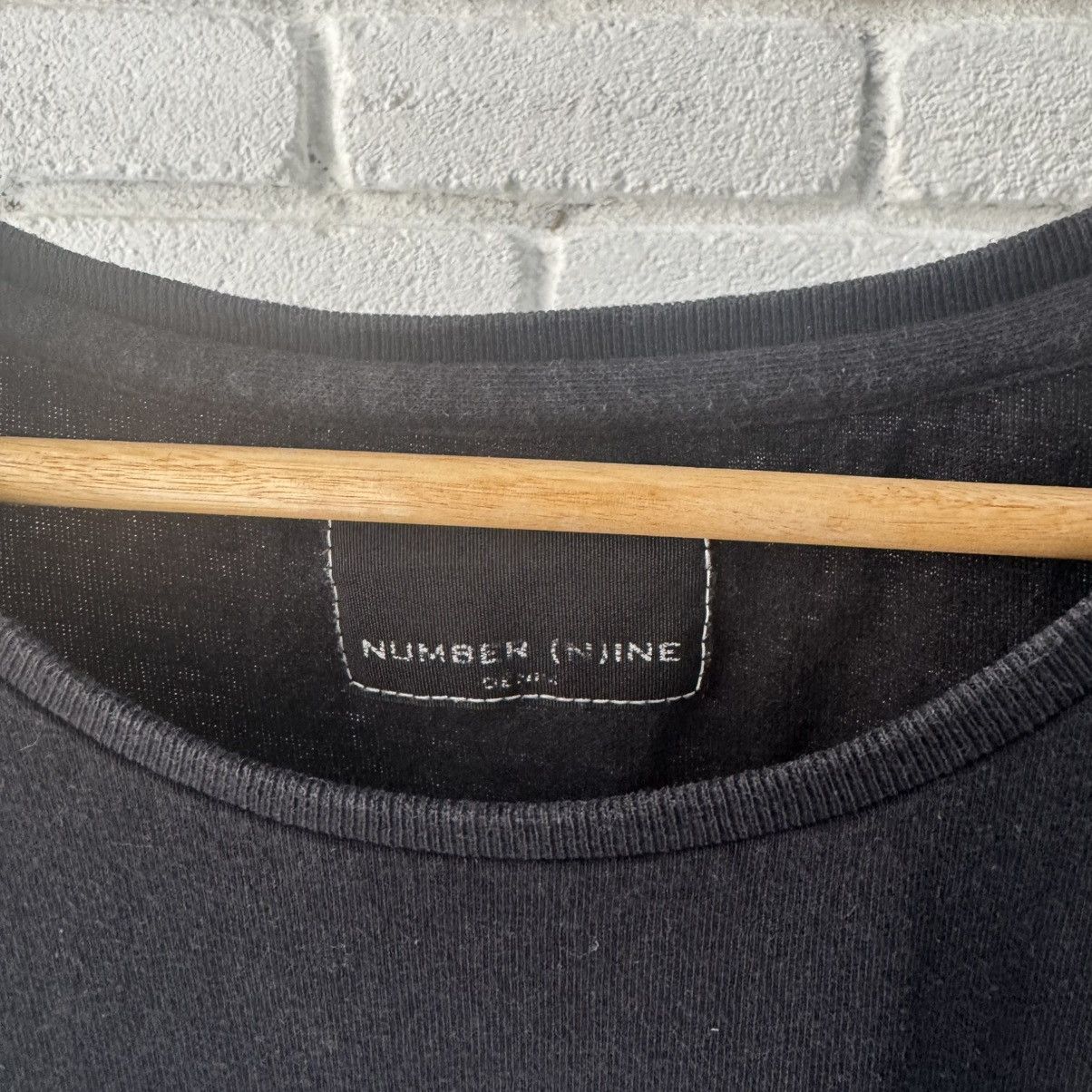 Number (N)ine Number ( N )ine Chalk Effect LS Tee Size US XL / EU 56 / 4 - 4 Thumbnail