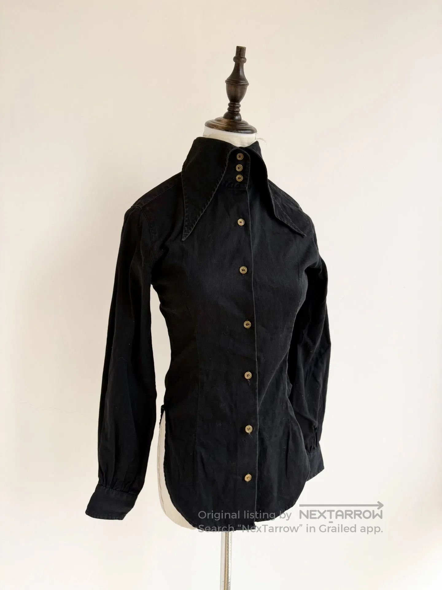 Vivienne Westwood Vivienne Westwood Vintage Red Label Black Shirt. Size M / US 6-8 / IT 42-44 - 2 Thumbnail