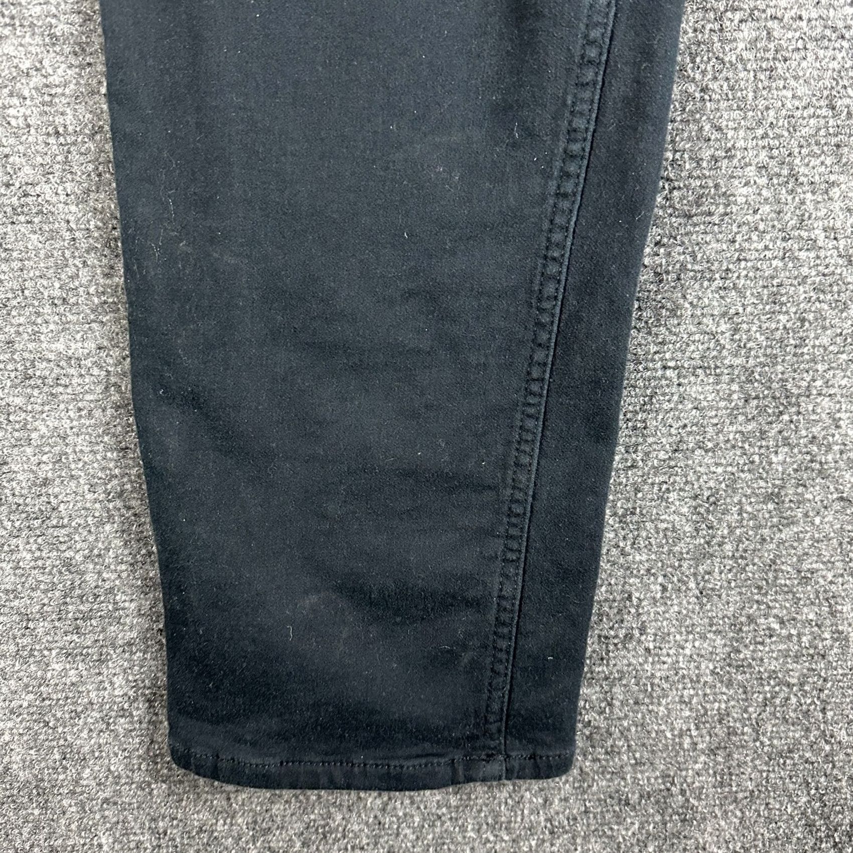 Banana Republic Banana Republic Black Cotton Stretch 5 Pocket Pant Flat Front Men 36 Size US 36 / EU 52 - 2 Thumbnail