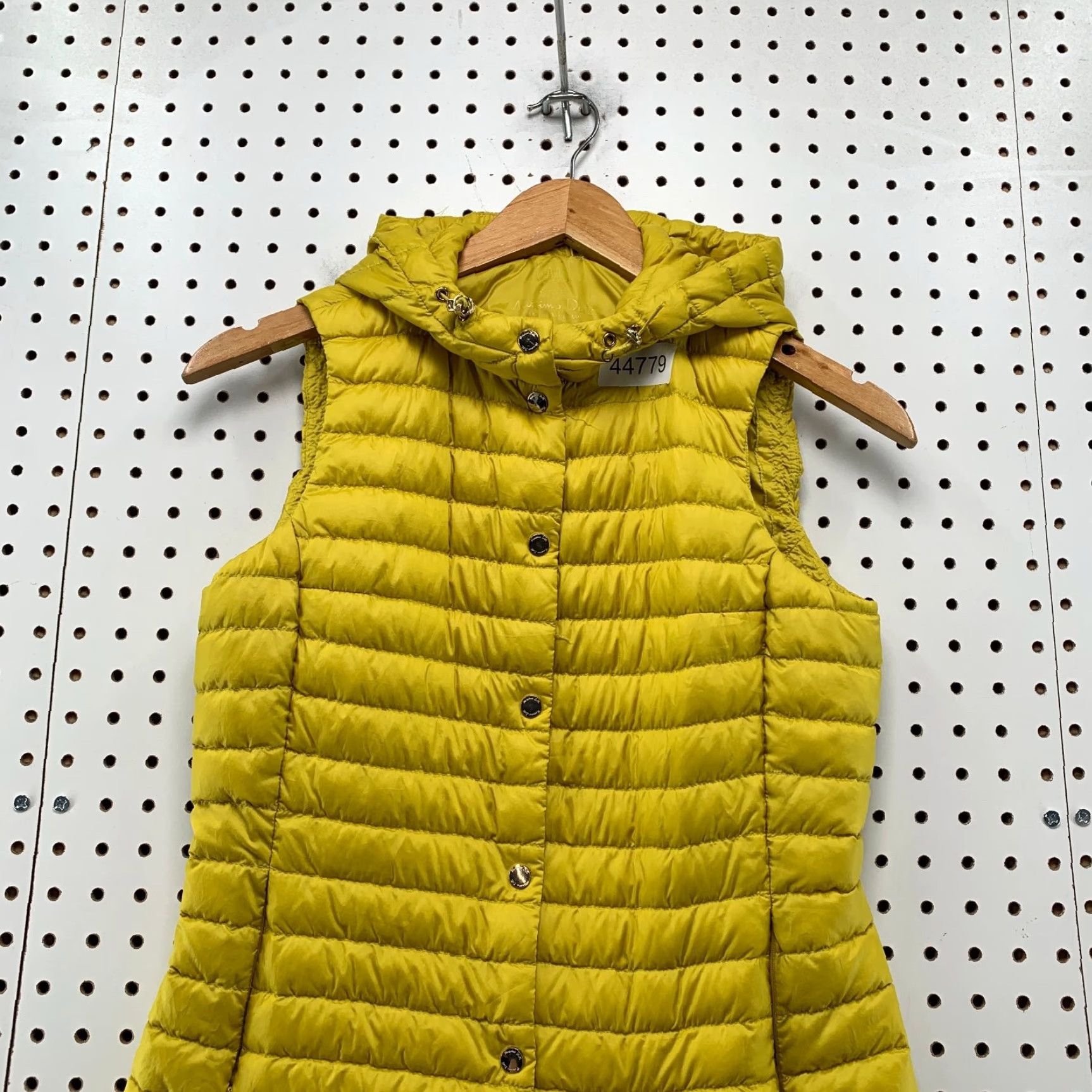 Massimo Dutti Massimo Dutti Down Puffer Vest Womens XS Yellow Hooded Sleeveless XS Vest Women Puffer Yellow Massimo Dutti Down Hooded Vest Ladies XS Yellow Size XS / US 0-2 / IT 36-38 - 2 Thumbnail