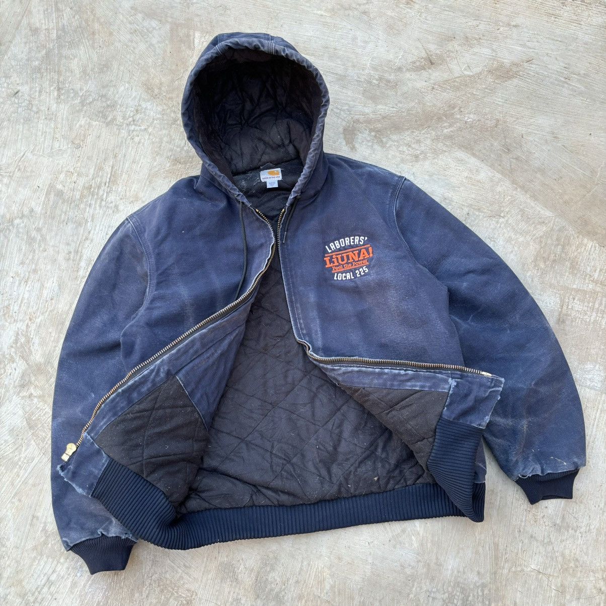 Carhartt Crazy Vintage 00s Carhartt Active Hooded Jacket Size US M / EU 48-50 / 2 - 2 Thumbnail