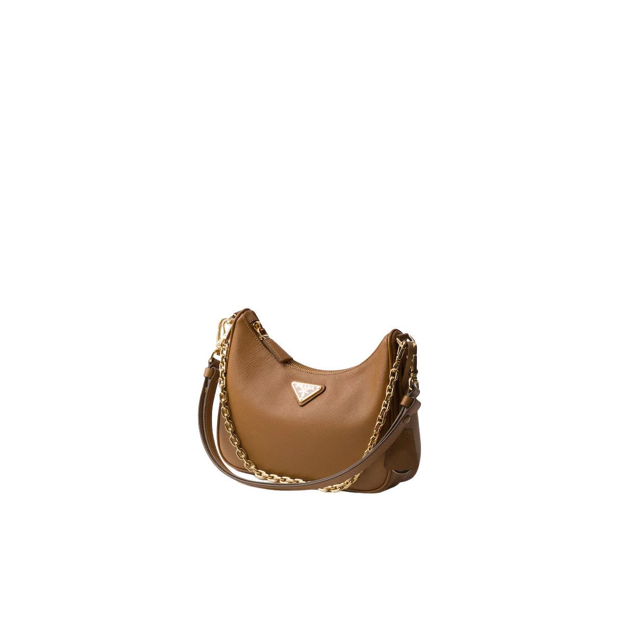 Prada PRADA Re-Edition Mini $2700 Caramel Saffiano Leather Shoulde Size ONE SIZE - 2 Thumbnail