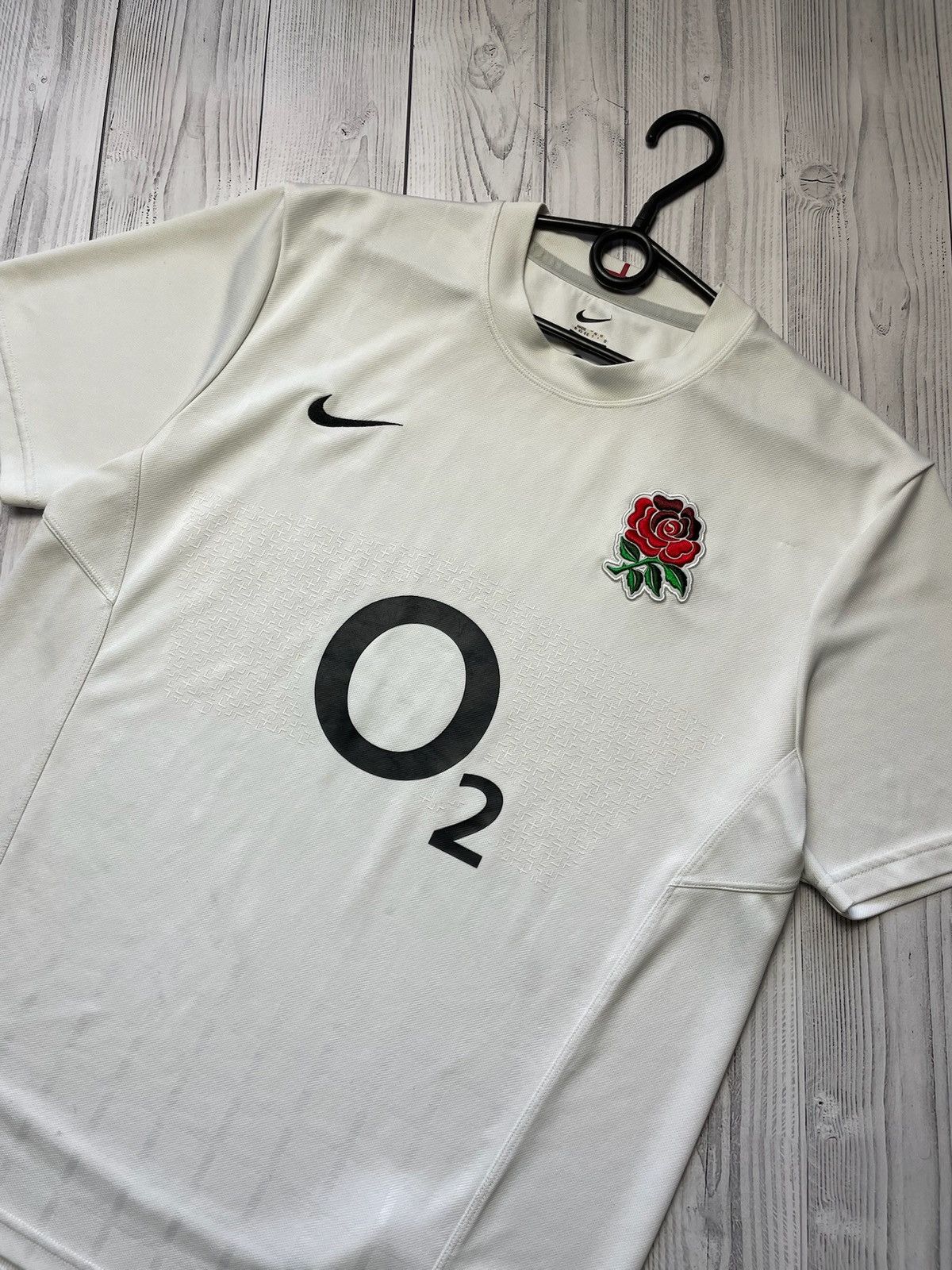 Nike × Vintage Vintage Nike England rugby jersey size M logo Size US M / EU 48-50 / 2 - 2 Thumbnail