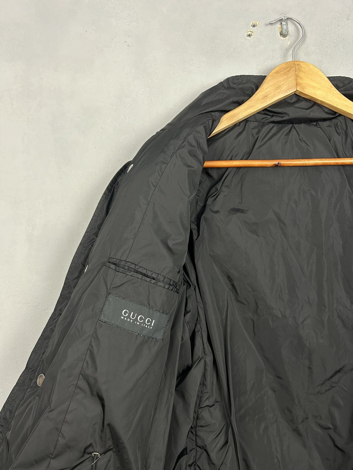 Gucci Gucci Black Puffer Jacket Women – Made in Italy – Nylon Size S / US 4 / IT 40 - 14 Thumbnail