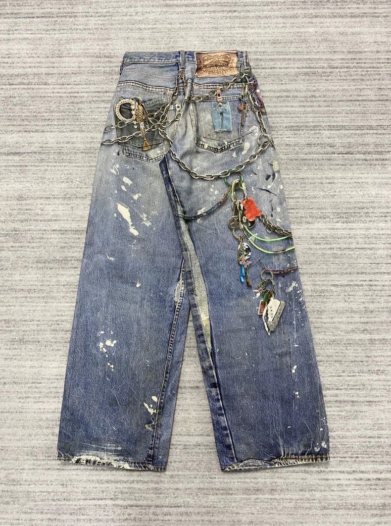Acne Studios acne studios Digital printed jeans 2503-Nextarrow Size US 32 / EU 48 - 4 Thumbnail