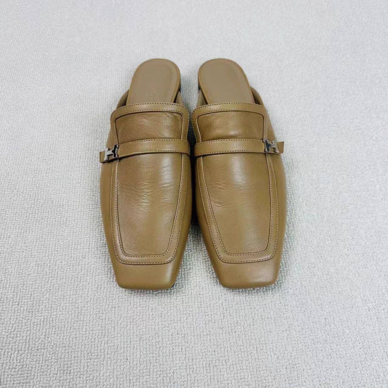 Hermes Hermes Groupie Mules 39 New Size US 8 / IT 38 - 2 Thumbnail