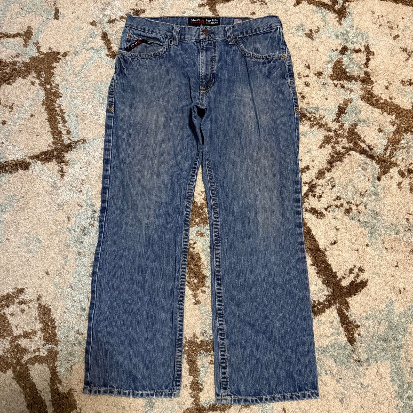 Ariat Ariat FR M4 Low Rise Boot Jeans Size 34x31 Fire Resistant Size US 34 / EU 50 - 1 Thumbnail
