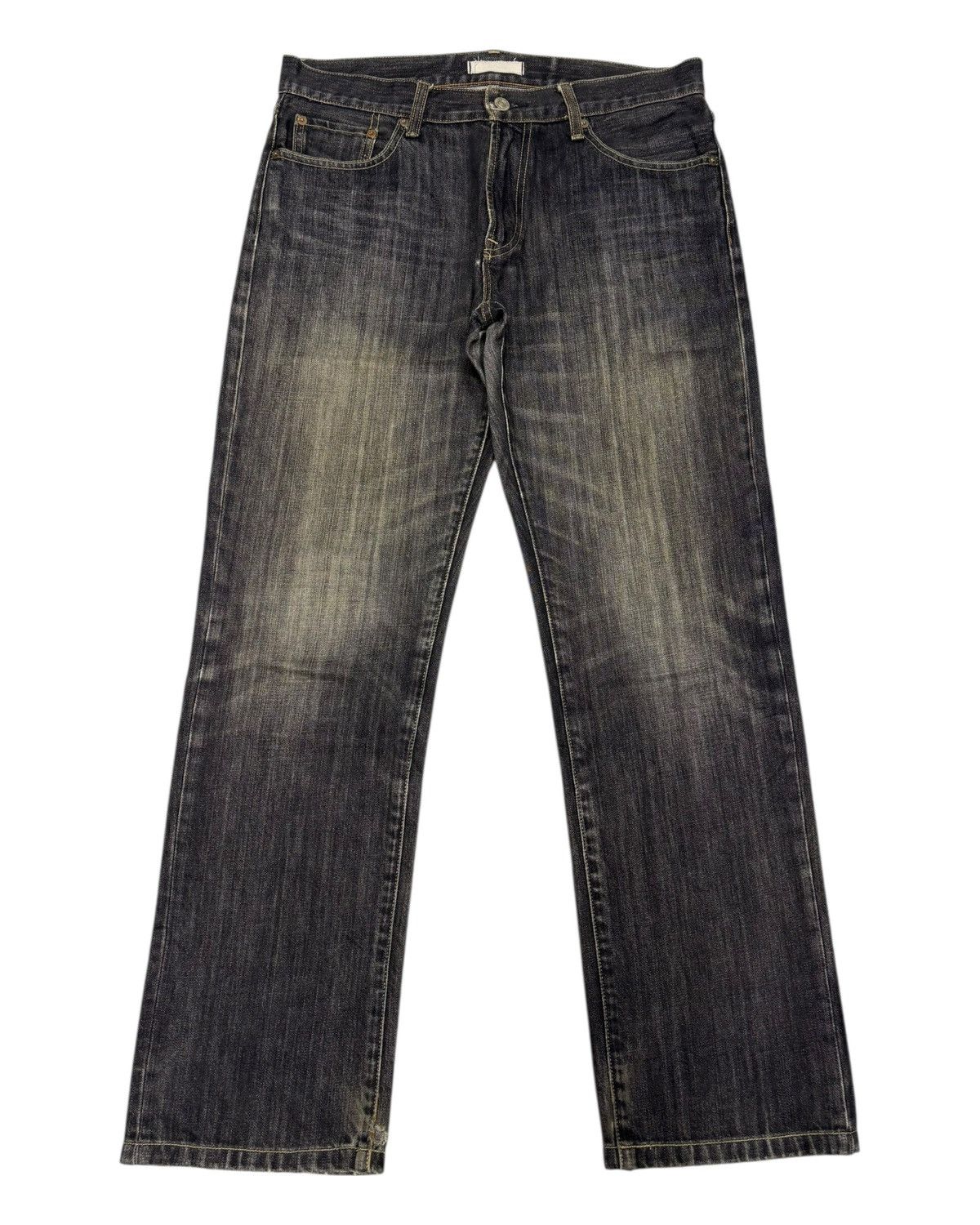 Undercover RUSTY BLACK BAGGY JEANS UNIQLO DISTRESSED DENIM Size US 34 / EU 50 - 1 Thumbnail