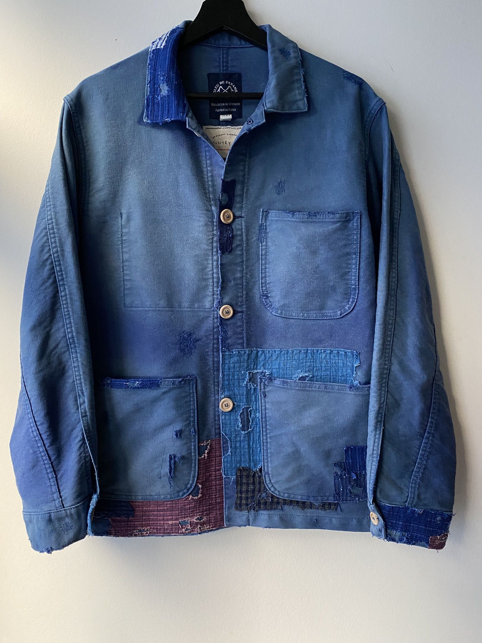 Bleu De Paname × Kapital × Undercover HEAVY SUNFADE BORO REPAIR