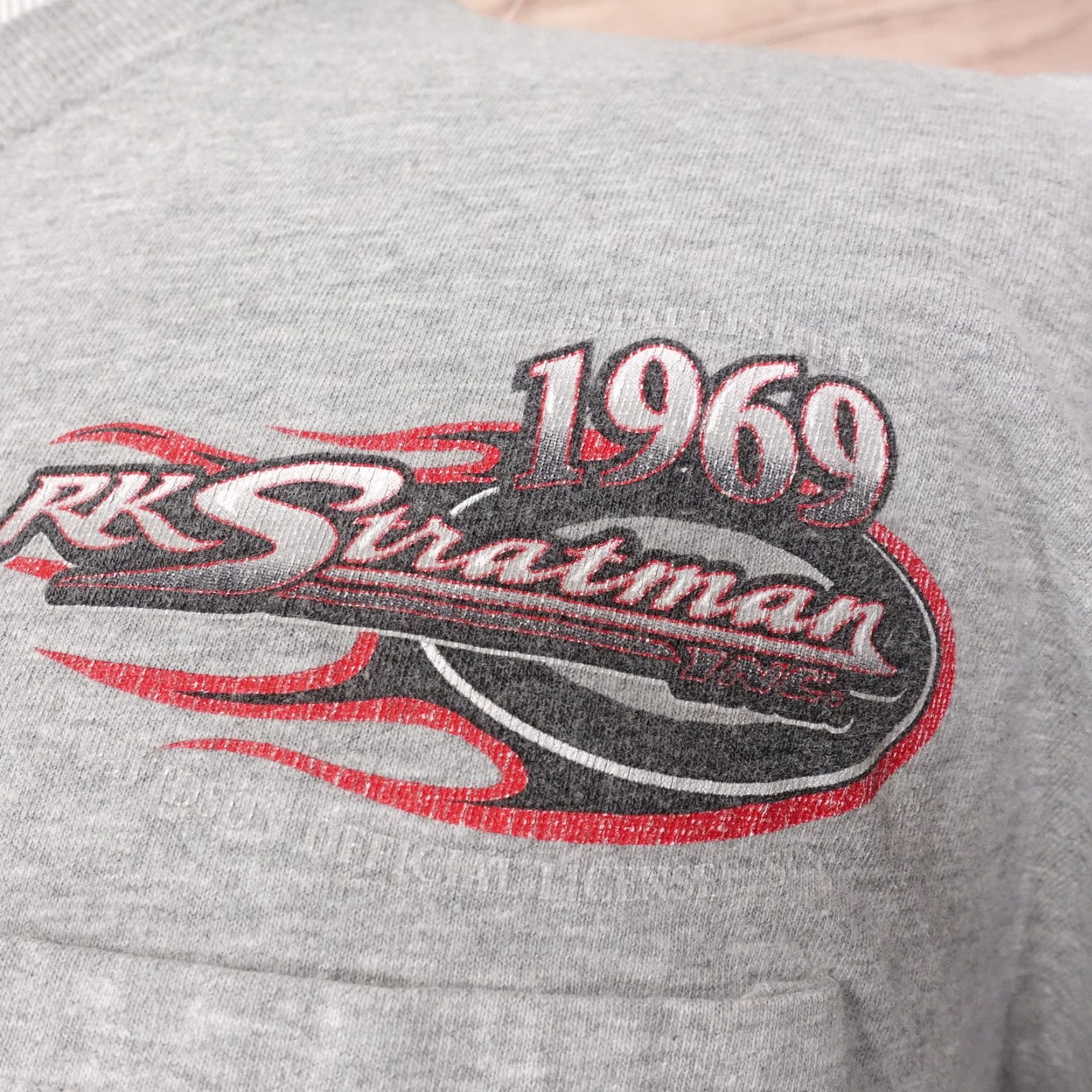 Harley Davidson VINTAGE Harley-Davidson Motorcycle RK Stratman 1969 T-Shirt Unisex Adults Size 2XL Gray Graphic Size US XXL / EU 58 / 5 - 2 Thumbnail