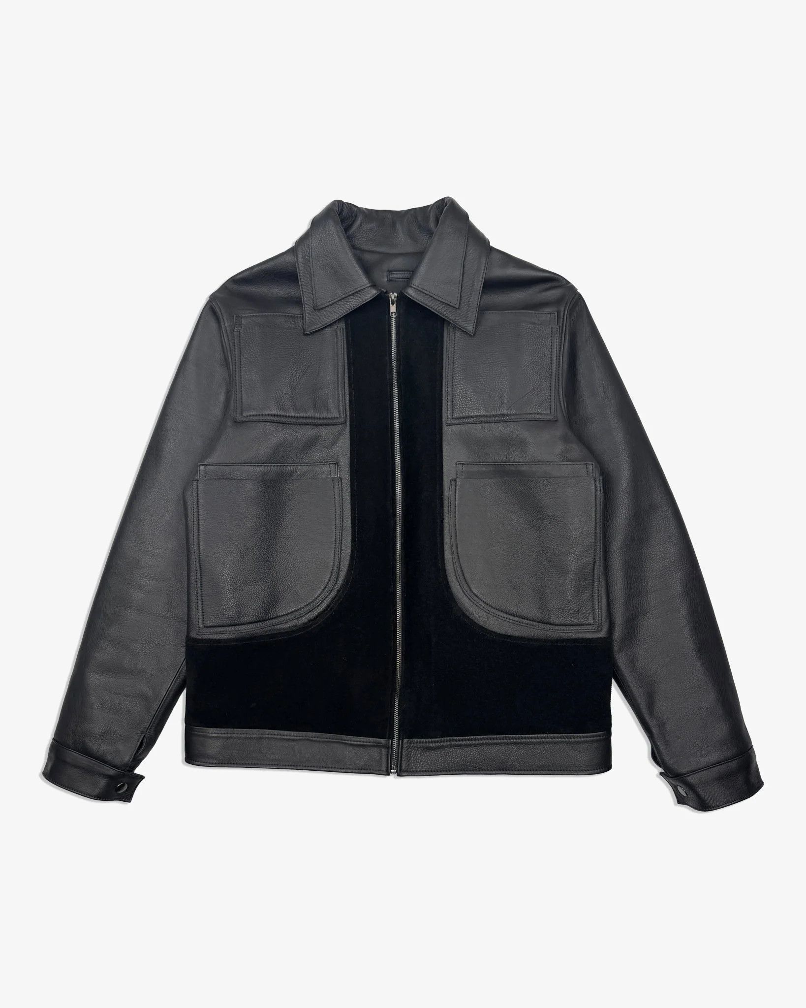 Other YVX Spine Phantom Leather Jacket (Size Medium) Size US M / EU 48-50 / 2 - 1 Thumbnail
