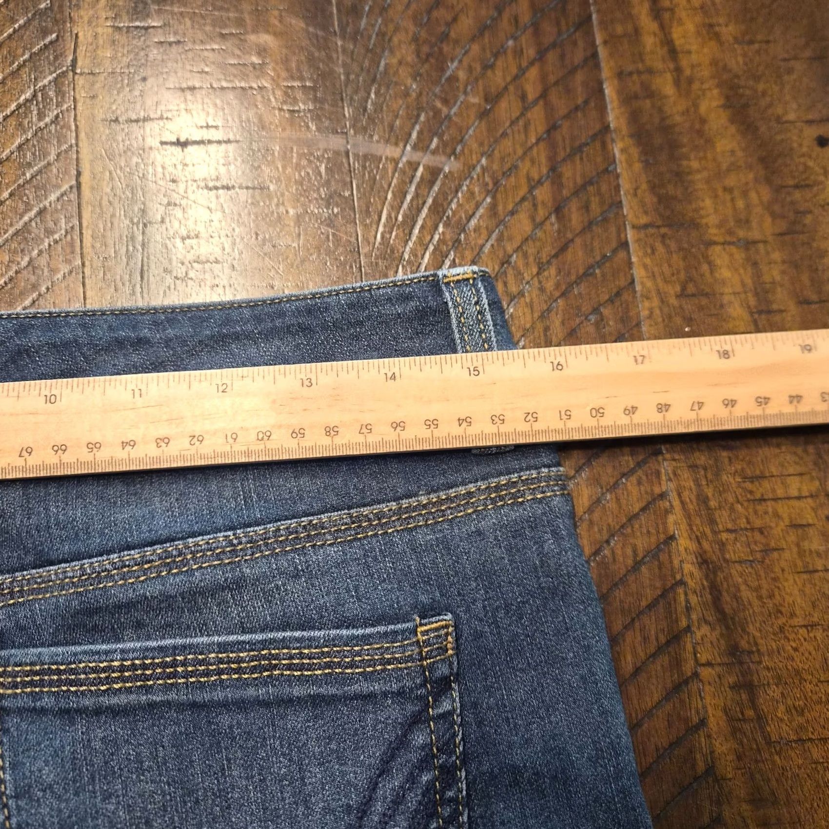 Vintage Style&co Jeans Womens Size 8 Short Blue Stretch Denim Straight Leg Size 30" / US 8 / IT 44 - 7 Thumbnail