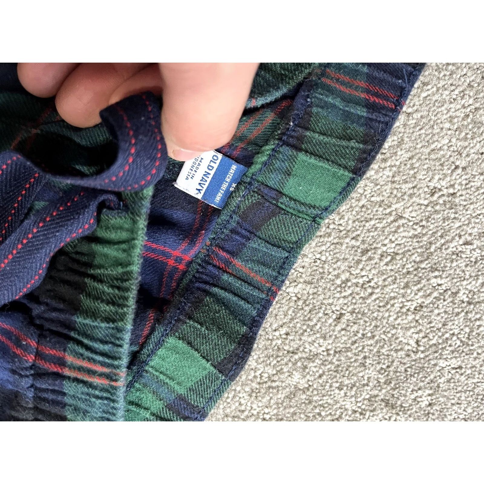 Old Navy Old Navy Womens Lounge Pants Match The Fam Buffalo Green Plaid XS Comfy Shipped Daily Size 26" / US 2 / IT 38 - 5 Thumbnail
