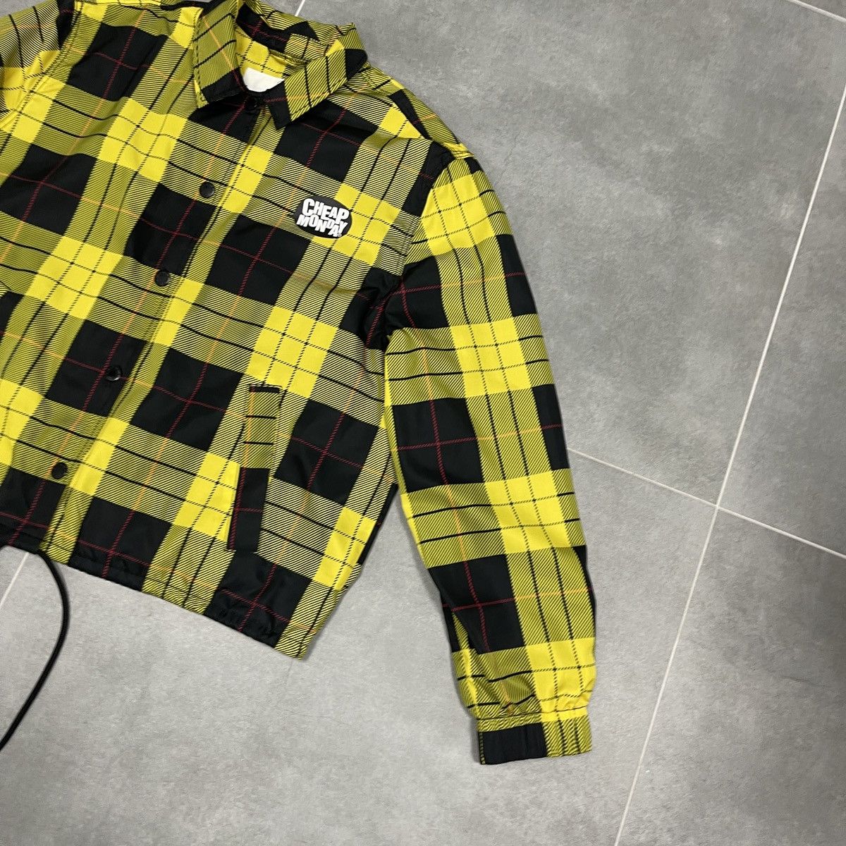 Cheap Monday Cheap Monday Women Coach Jacket Check Size M Size M / US 6-8 / IT 42-44 - 6 Thumbnail
