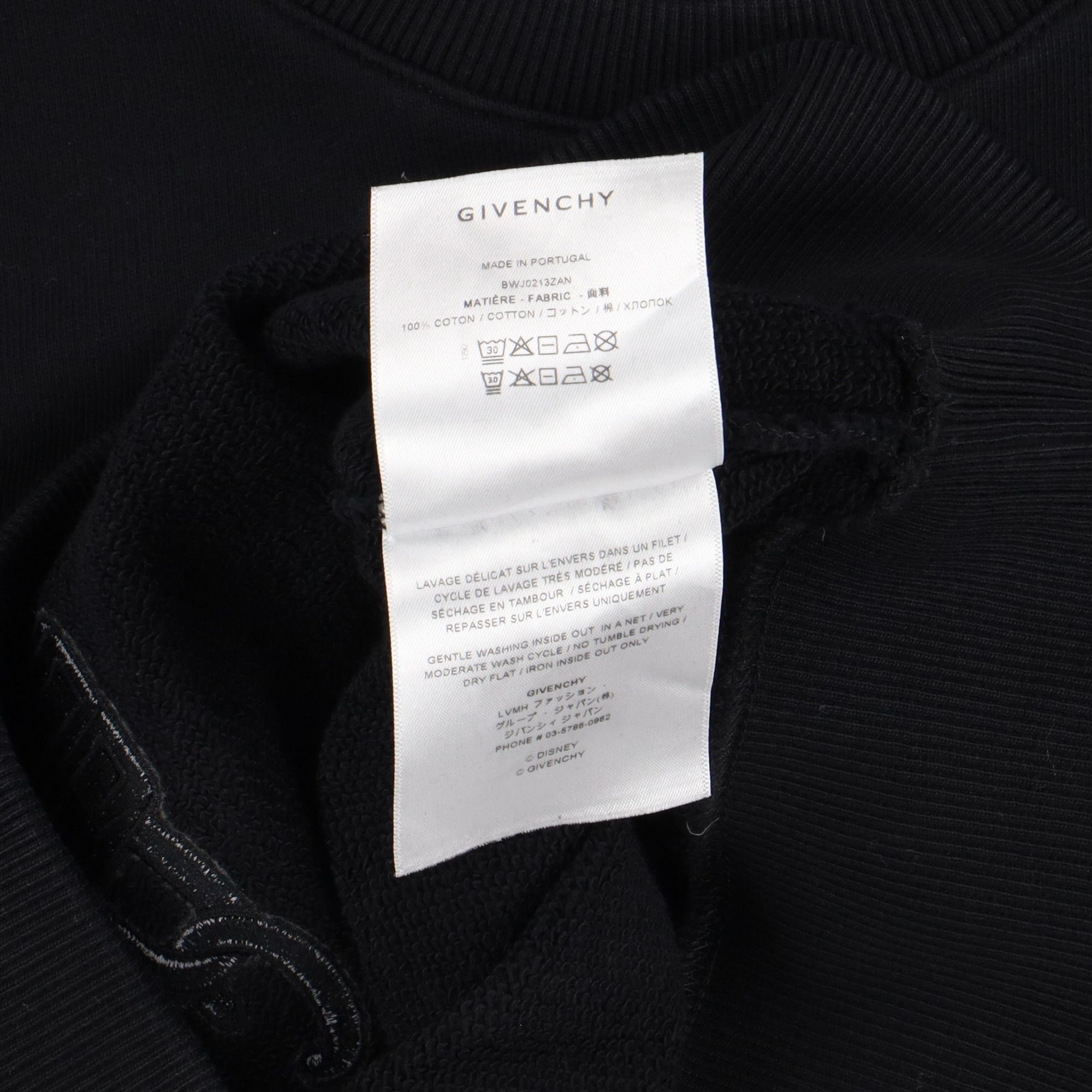 Givenchy x Disney Black 101 Dalmatian Print Sweatshirt Size S / US 4 / IT 40 - 9 Thumbnail