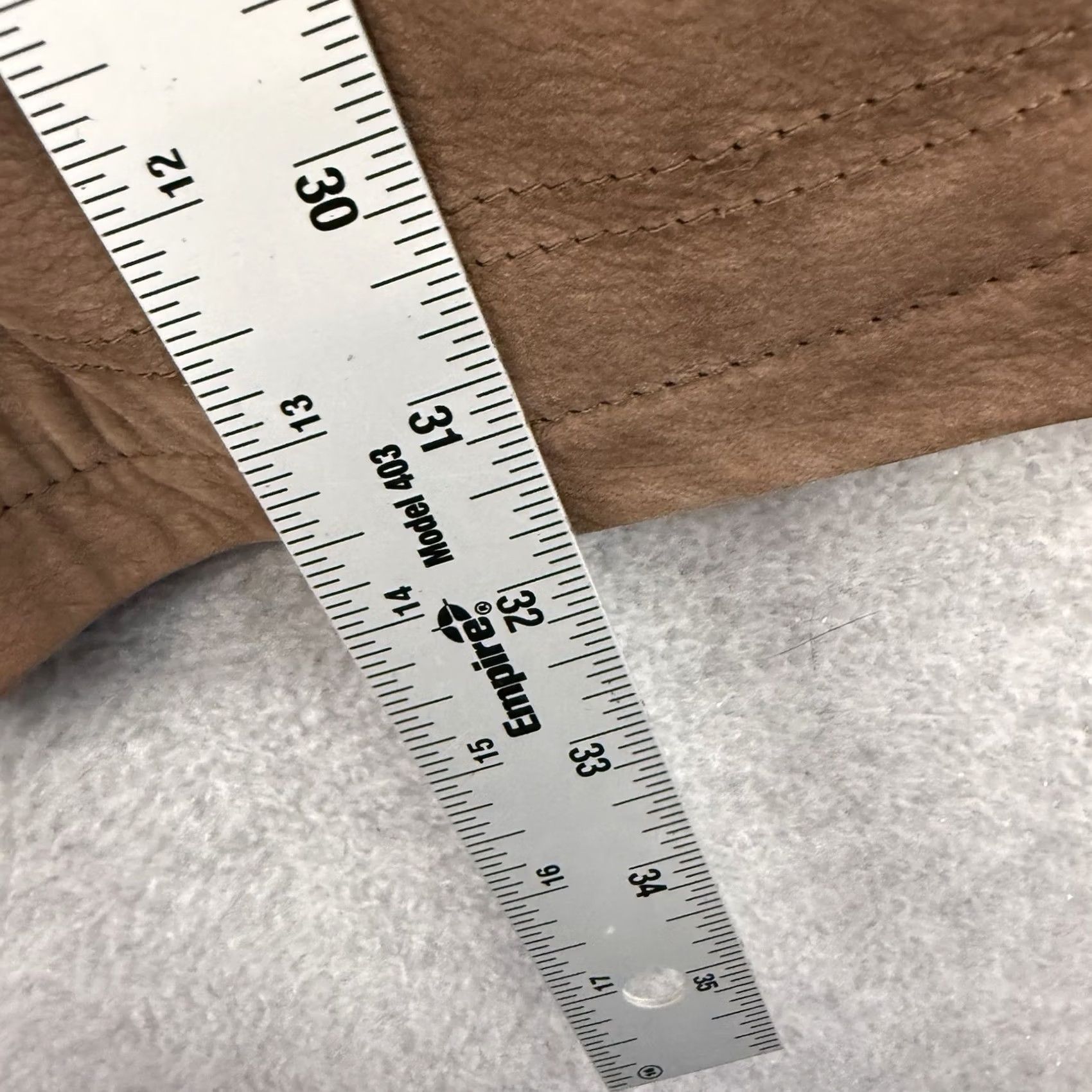 Lands' End VINTAGE Lands' End Leather Chore Bomber Jacket Mens M Brown 90s Outdoor Fall Winter Spring Zip Collared Size US M / EU 48-50 / 2 - 6 Thumbnail