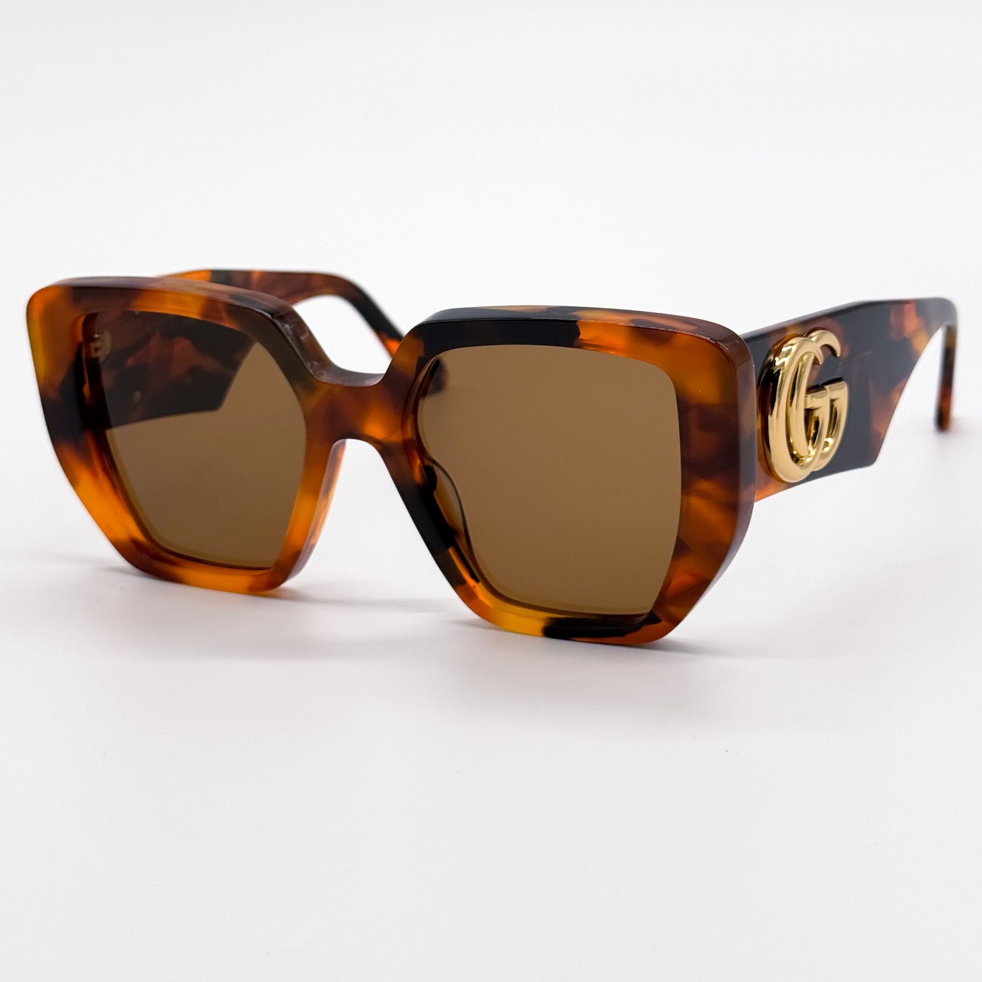 Gucci NEW GUCCI GG0956S 007 HAVANA WOMEN SUNGLASSES GUCCI Size ONE SIZE - 4 Thumbnail