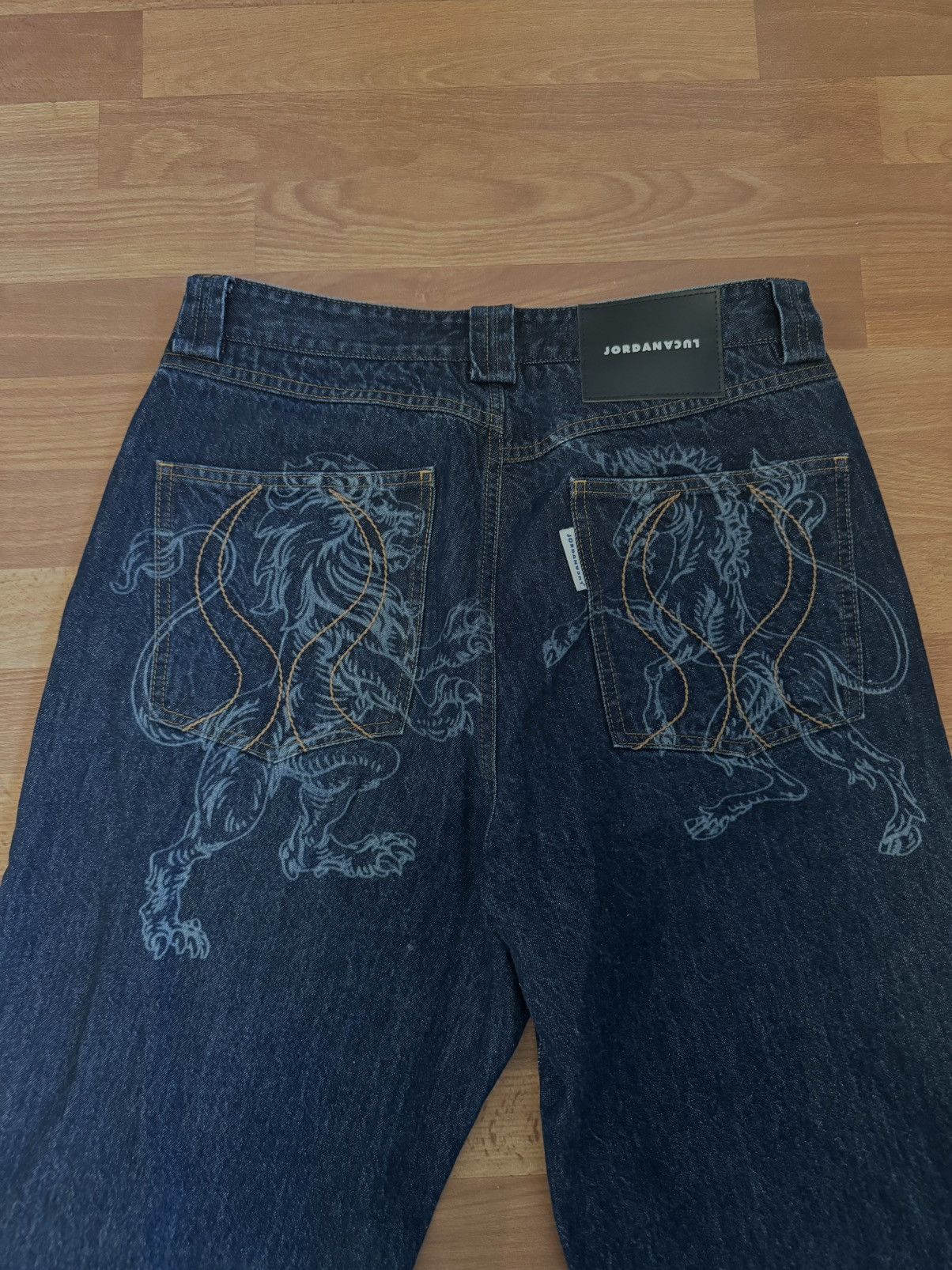 JordanLuca Jordanluca Laser Denim Size US 32 / EU 48 - 1 Thumbnail