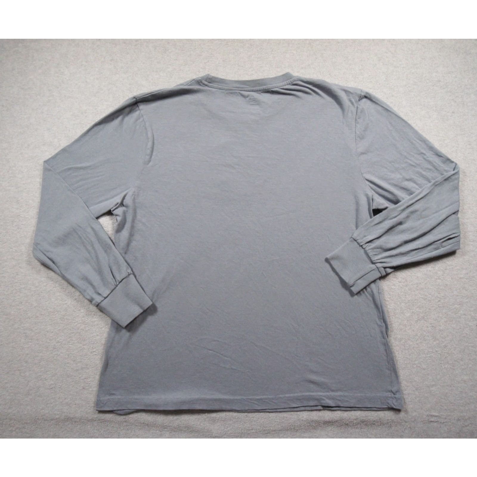 Life is Good Life is Good Shirt Mens XL Gray Long Sleeve Graphic Tee Adult Regular Crew Neck Cotton Knit Size US XL / EU 56 / 4 - 4 Thumbnail