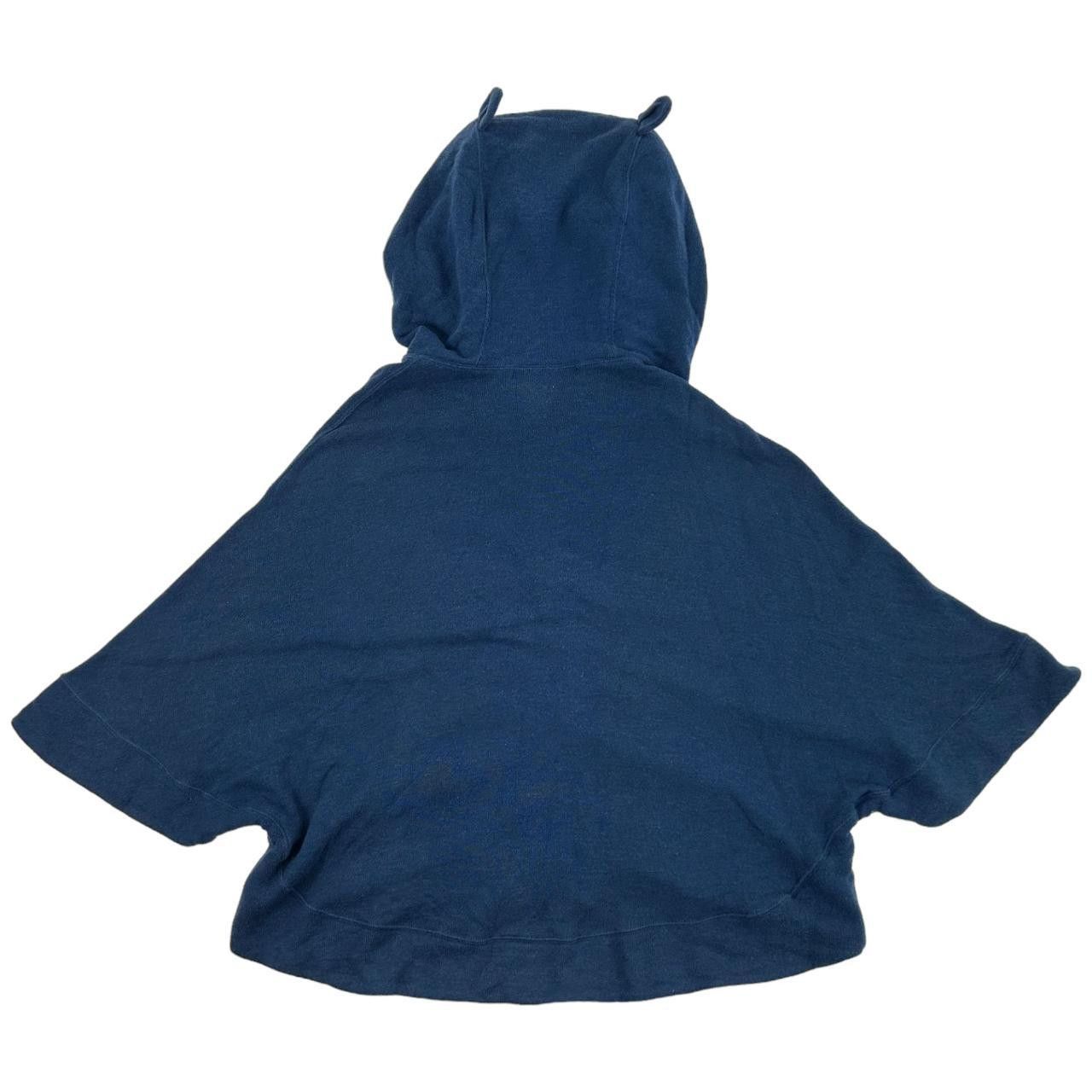 Merci Beaucoup By Issey Miyake Hooded Zip-Up Poncho Size L