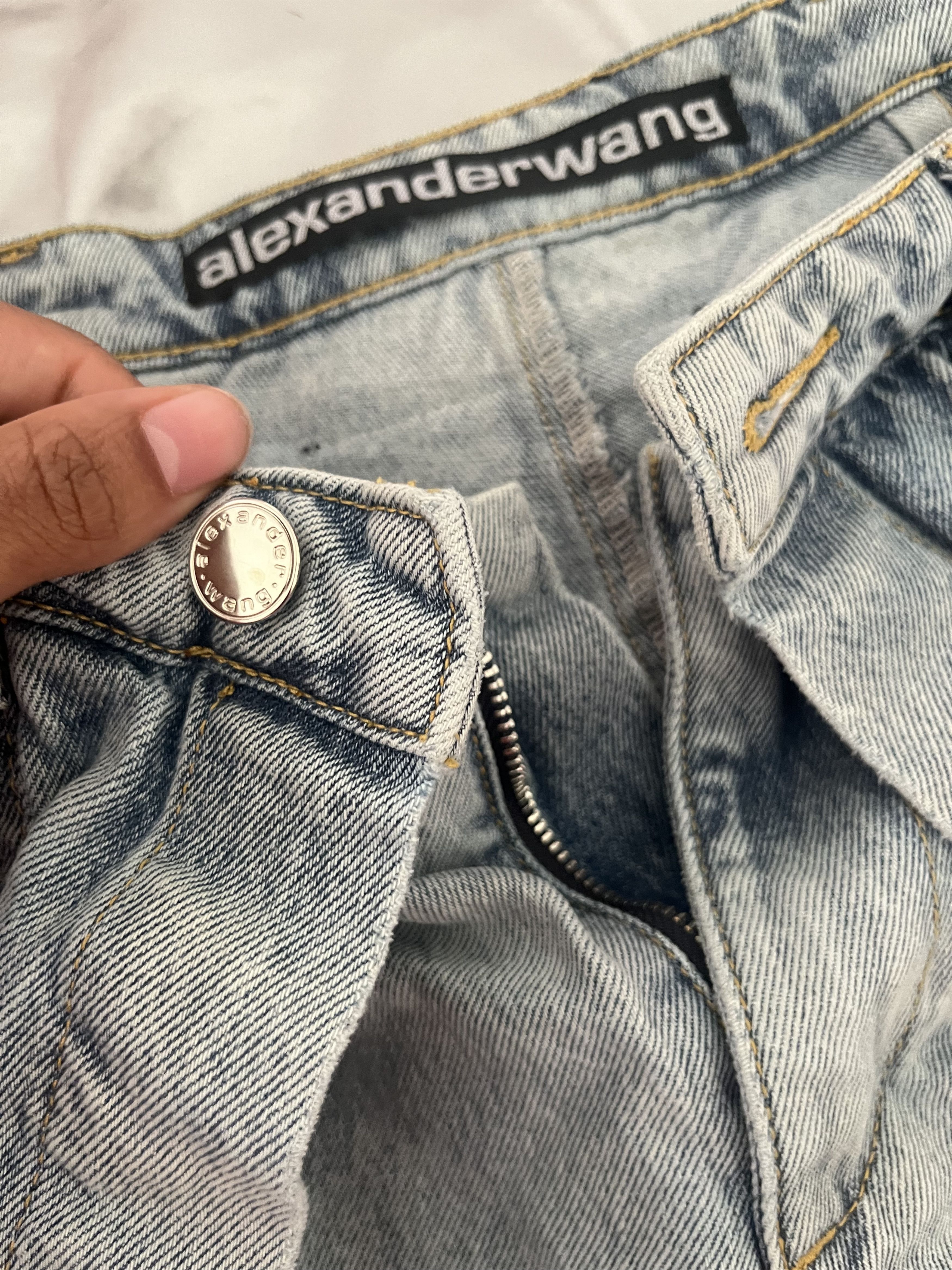 Alexander Wang Denim Alexander Wang Skort Size 27" / US 4 / IT 40 - 4 Thumbnail