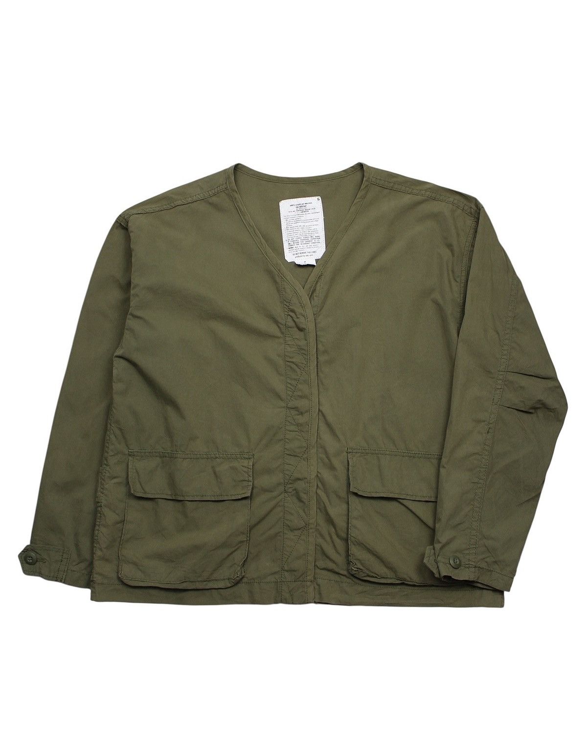 Vintage SS2020 NIKO AND… MILITARY FLIGHT V NECK JACKET Size US M / EU 48-50 / 2 - 1 Thumbnail