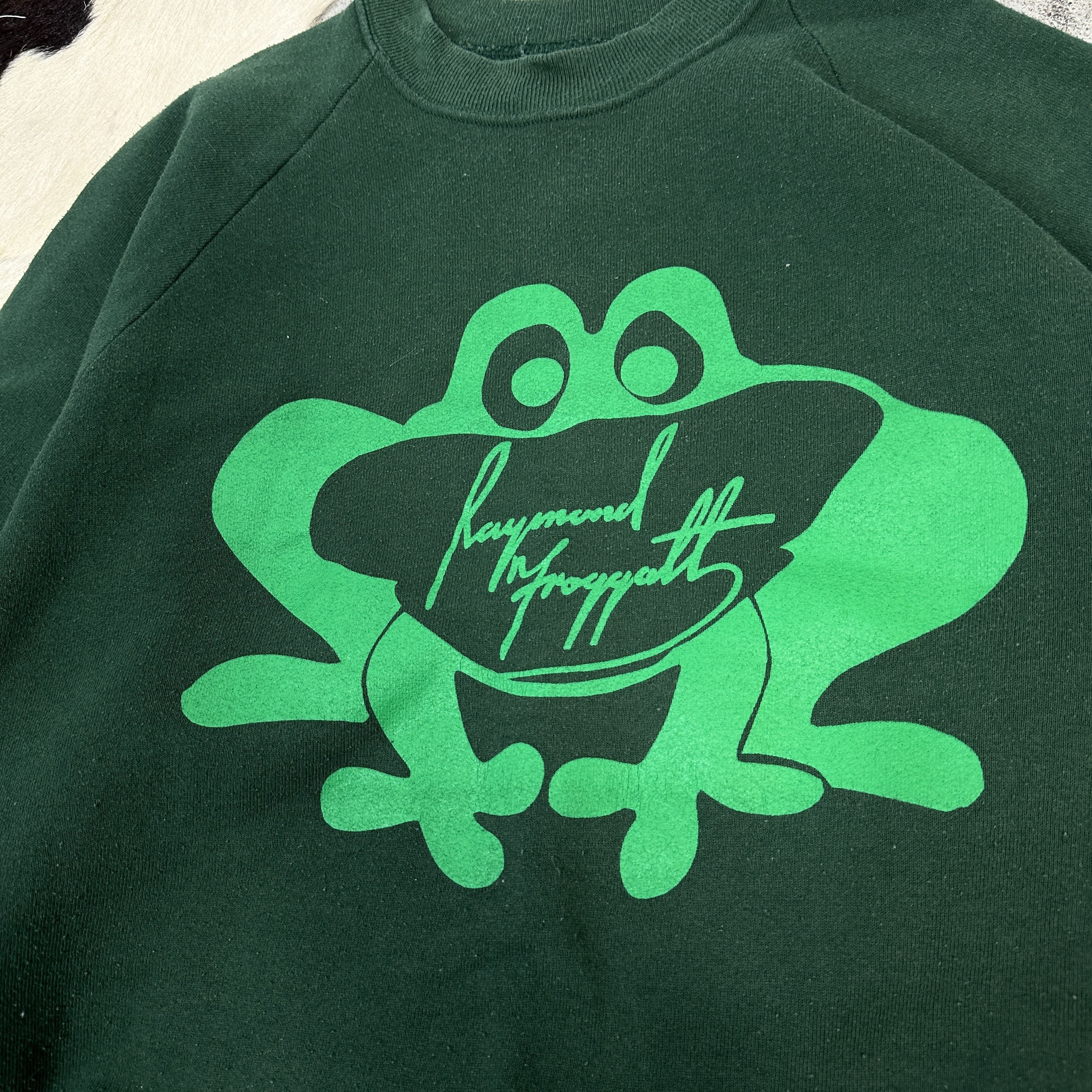 Vintage Vintage Raymond Fraggott 80s Sweatshirt Size US L / EU 52-54 / 3 - 2 Thumbnail