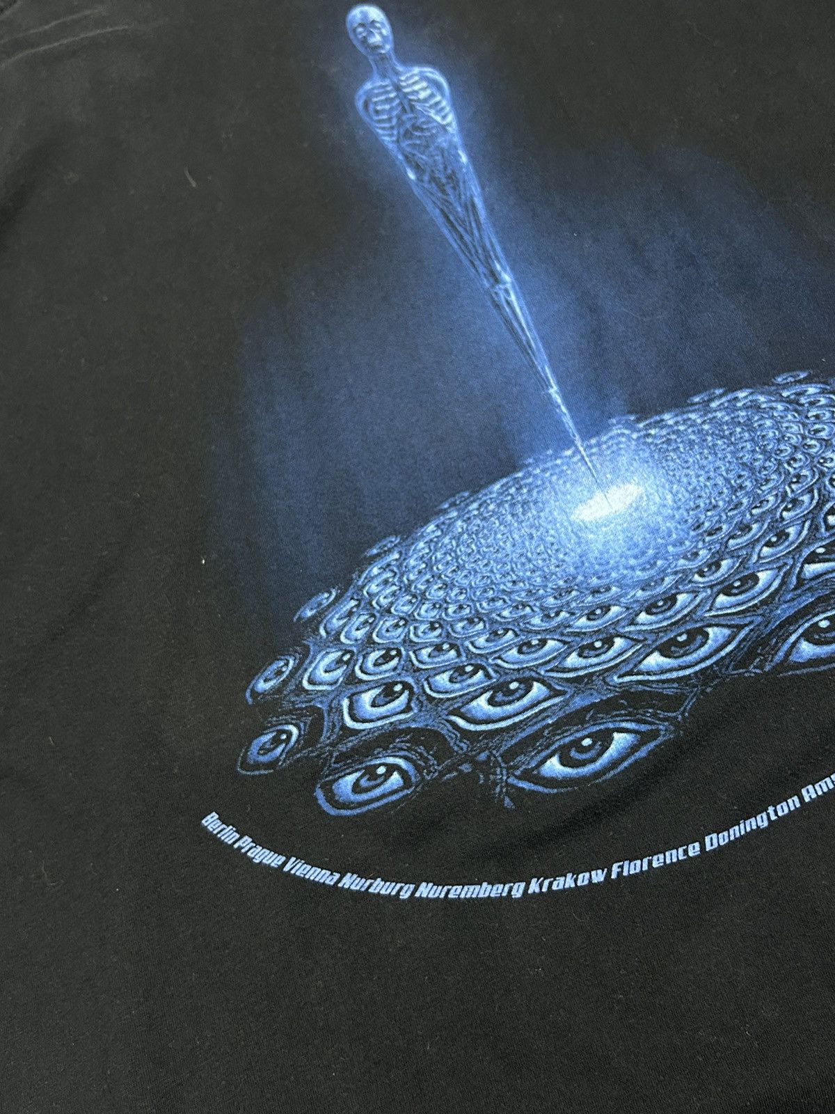 Vintage Tool Band Tour T Shirt XL Black Double Sided Graphic Size US XL / EU 56 / 4 - 7 Thumbnail