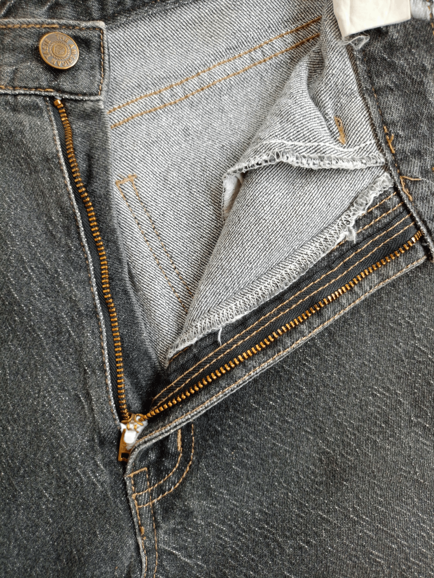 GTC Japanese Brand Black Vintage Streetwear Denim