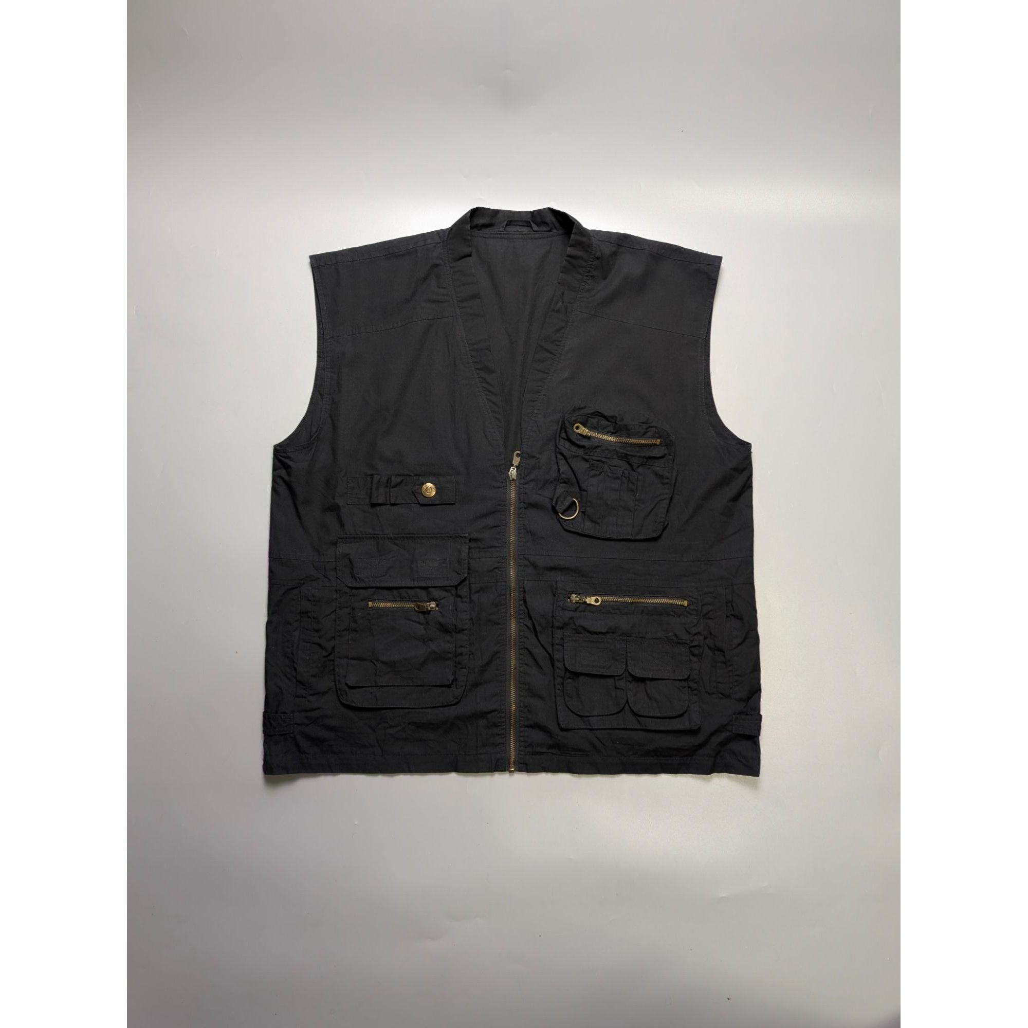 Other Ribbons Black Multipocket Fisherman Vest (Y1101) Size US L / EU 52-54 / 3 - 1 Thumbnail
