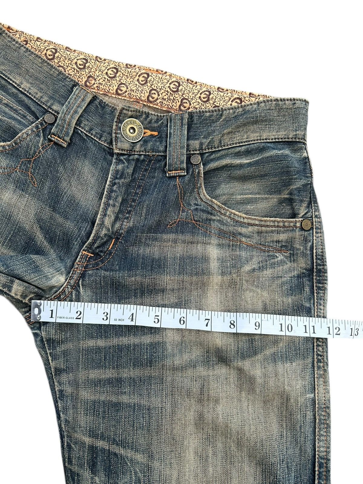 Kapital Vintage Edwin Rusty Mudwash Distressed Denim Jeans Size US 32 / EU 48 - 19 Thumbnail