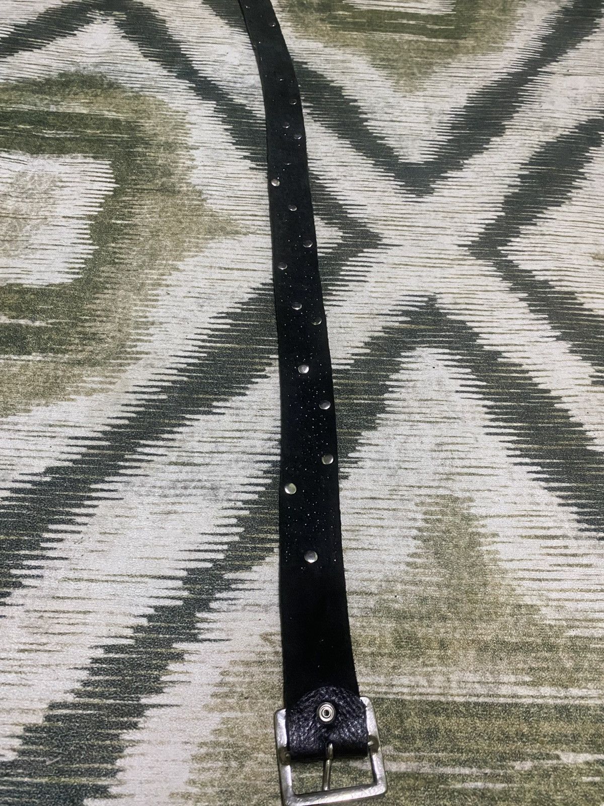 Japanese Brand (SENDOFFER) Vintage Full Studded Leather Belt Size ONE SIZE - 6 Thumbnail