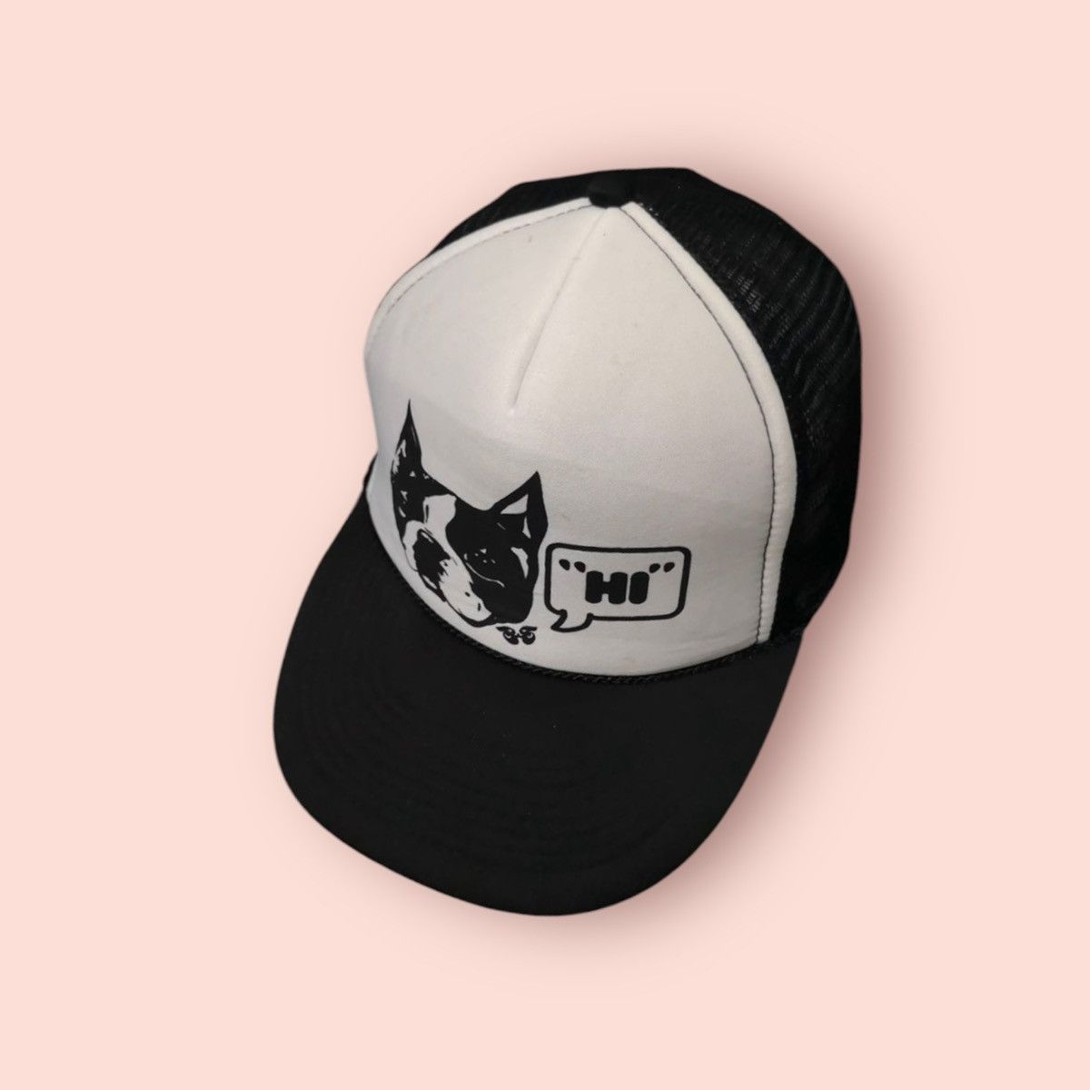 Otto × Vintage JAPAN STREETWEAR RARE DESIGN DOG LOGO TRUCKER HAT BY OTTO Size ONE SIZE - 2 Thumbnail