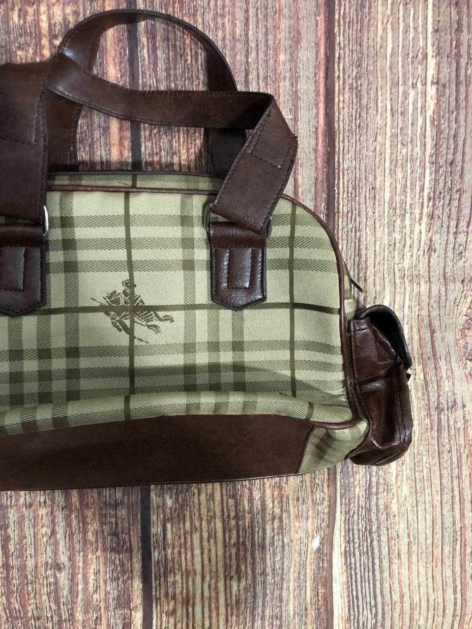 Burberry × Vintage Vintage Burberry Nova Check Bag Size ONE SIZE - 17 Thumbnail