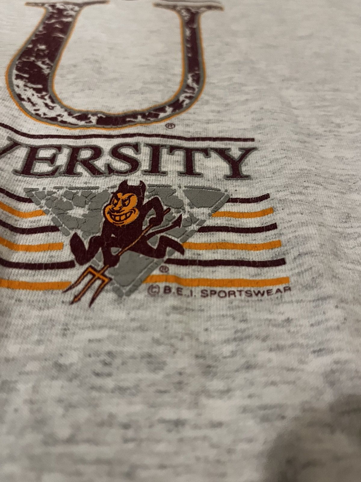 NCAA Vtg ASU Sun Devils T-Shirt Size US XXL / EU 58 / 5 - 3 Thumbnail