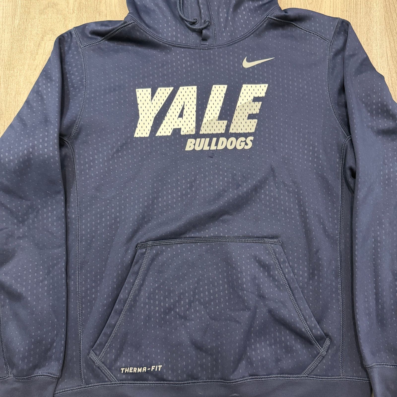 Nike Nike Yale Bulldogs Hoodie Men's Small Blue White Sweatshirt Size US S / EU 44-46 / 1 - 2 Thumbnail